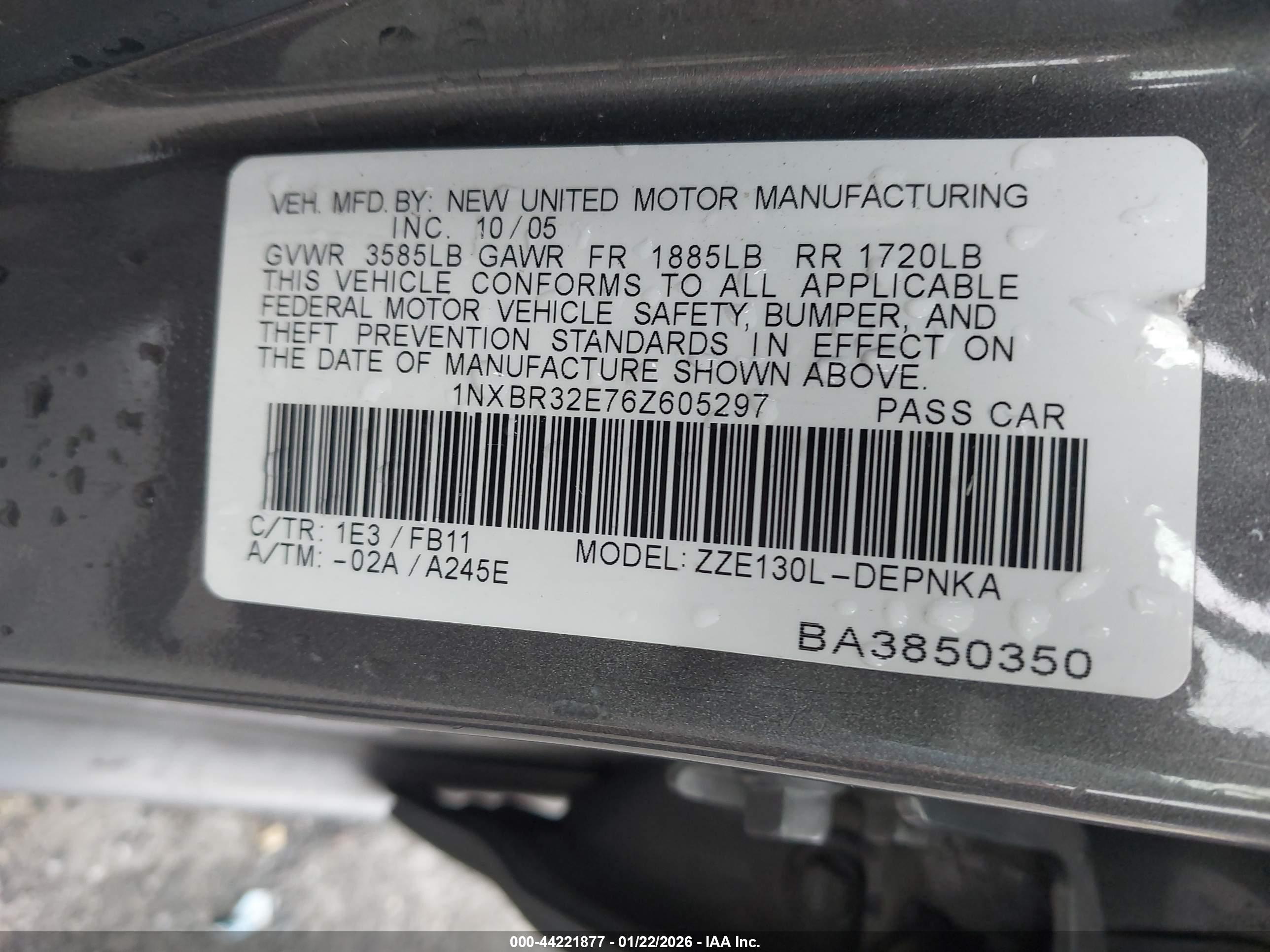 TOYOTA COROLLA image 9