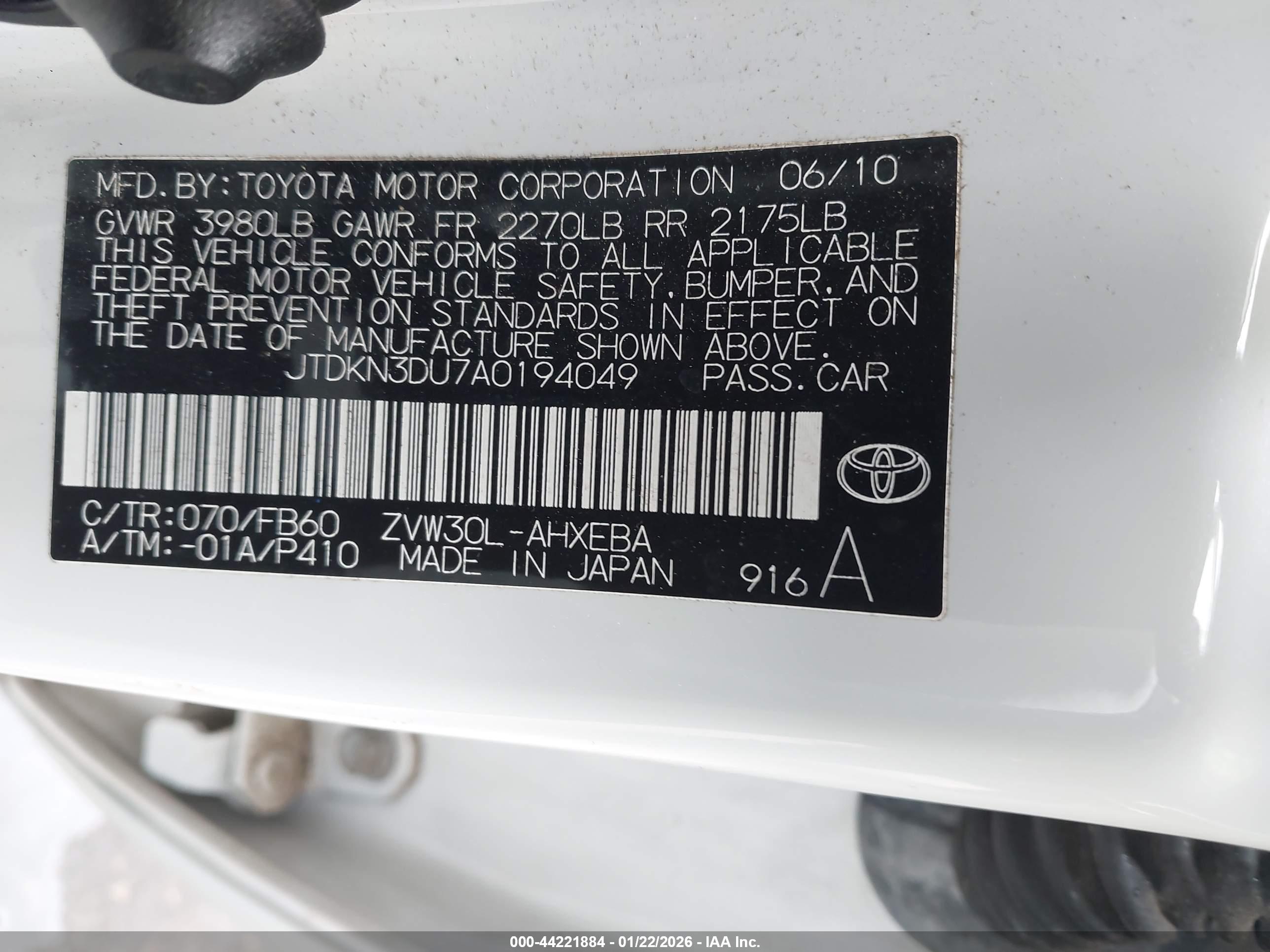 TOYOTA PRIUS image 9