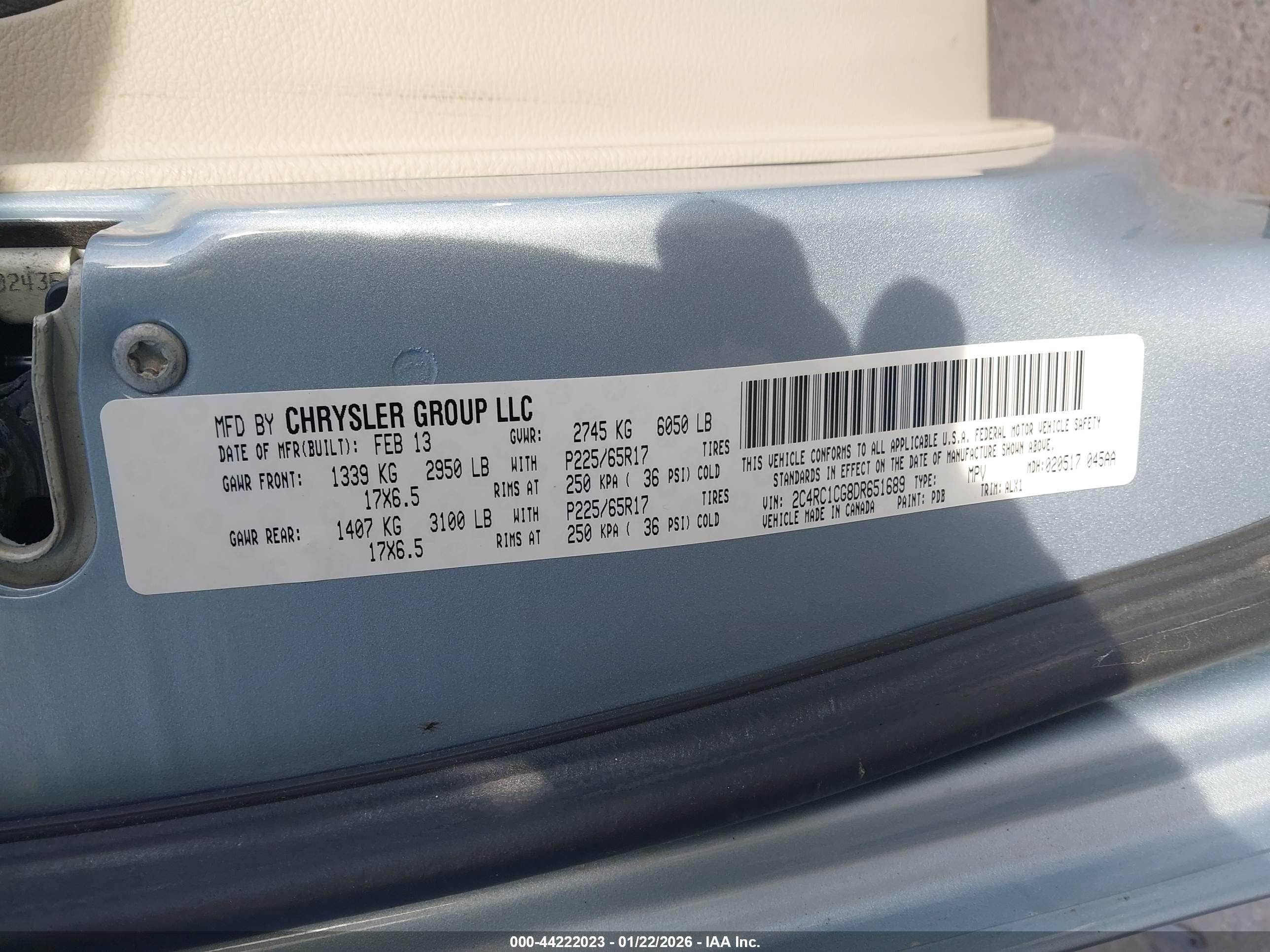 CHRYSLER TOWN image 9