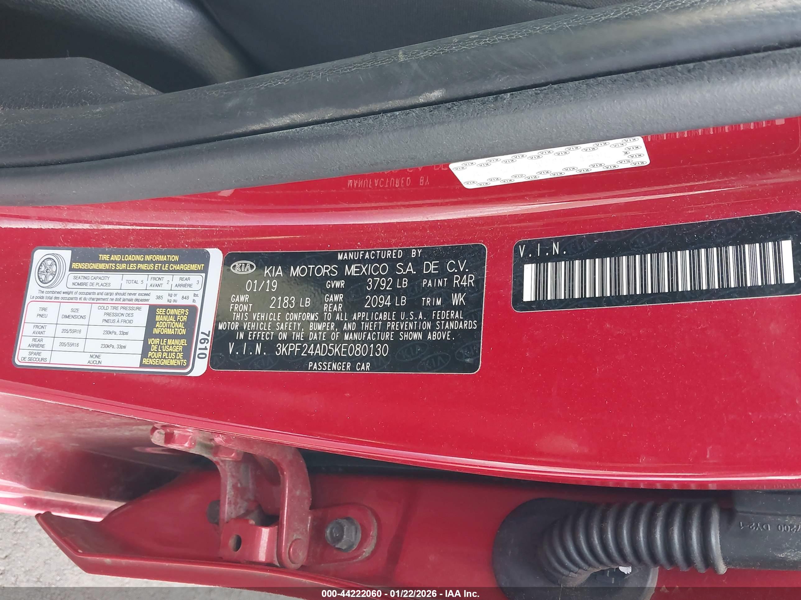 KIA FORTE image 9