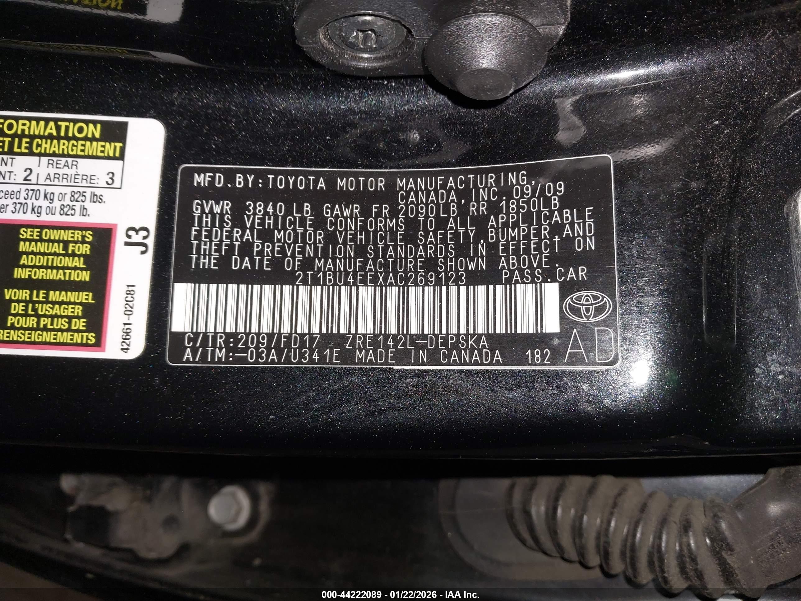 TOYOTA COROLLA image 9