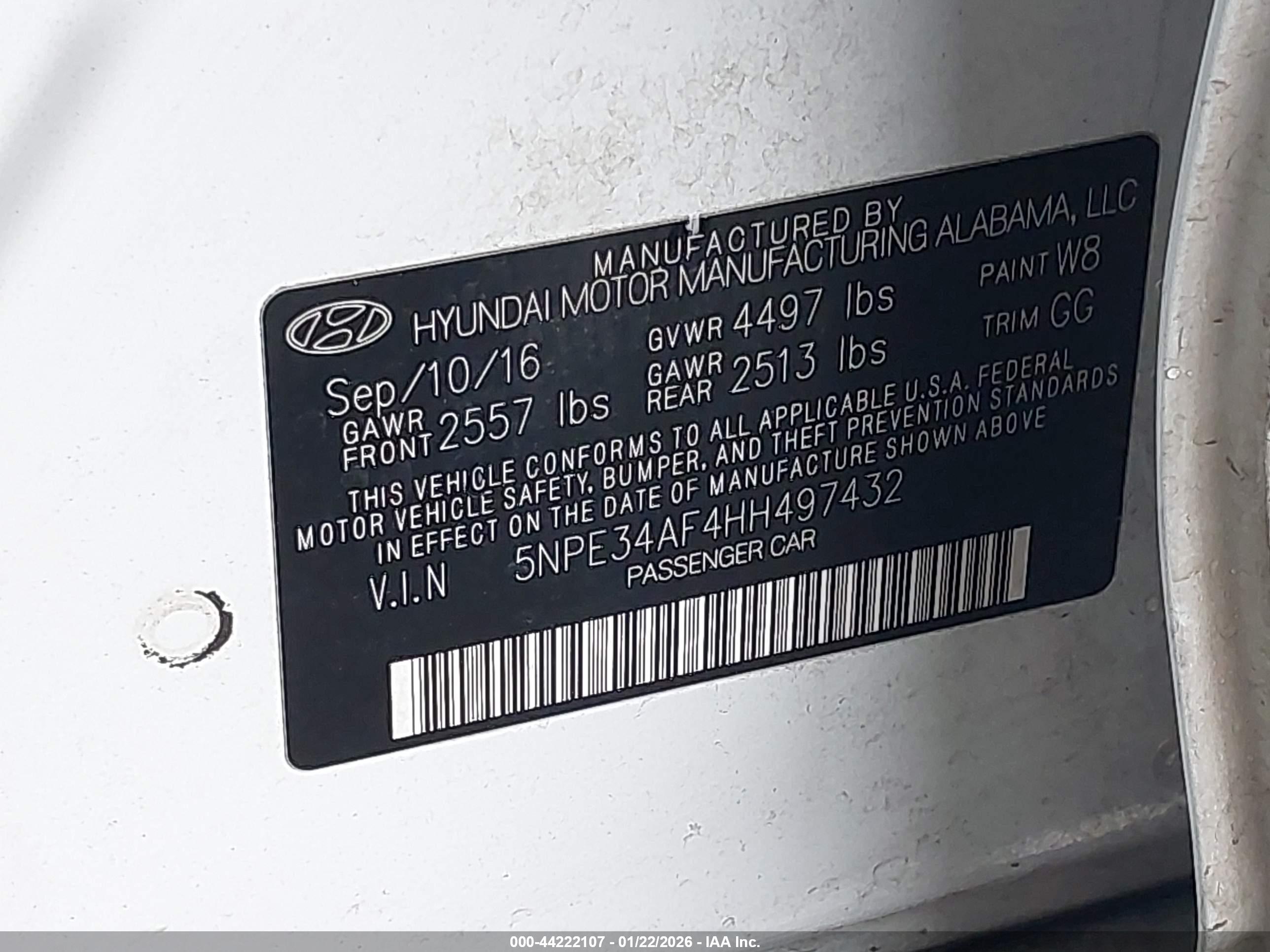 HYUNDAI SONATA image 9