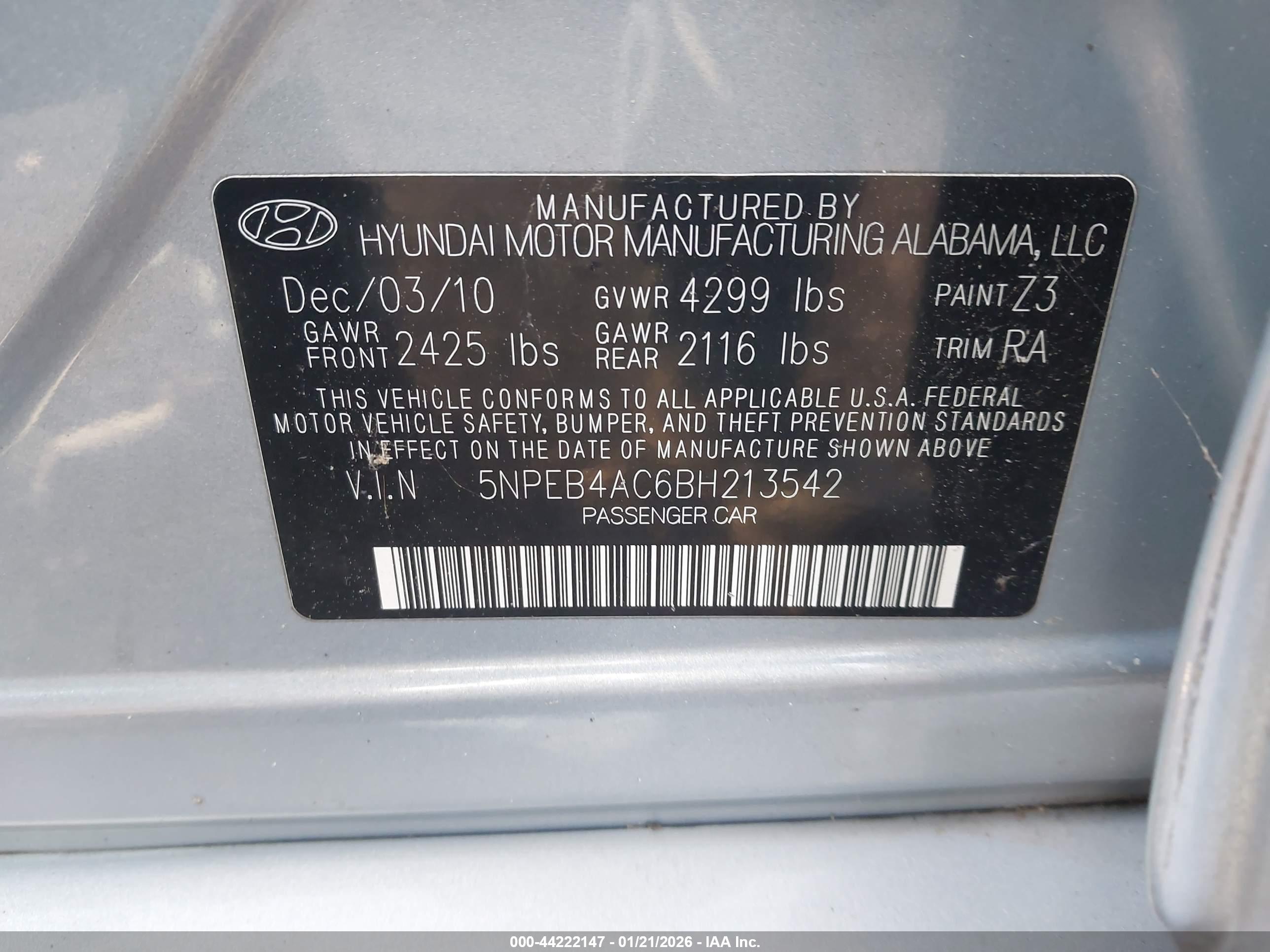 HYUNDAI SONATA image 9