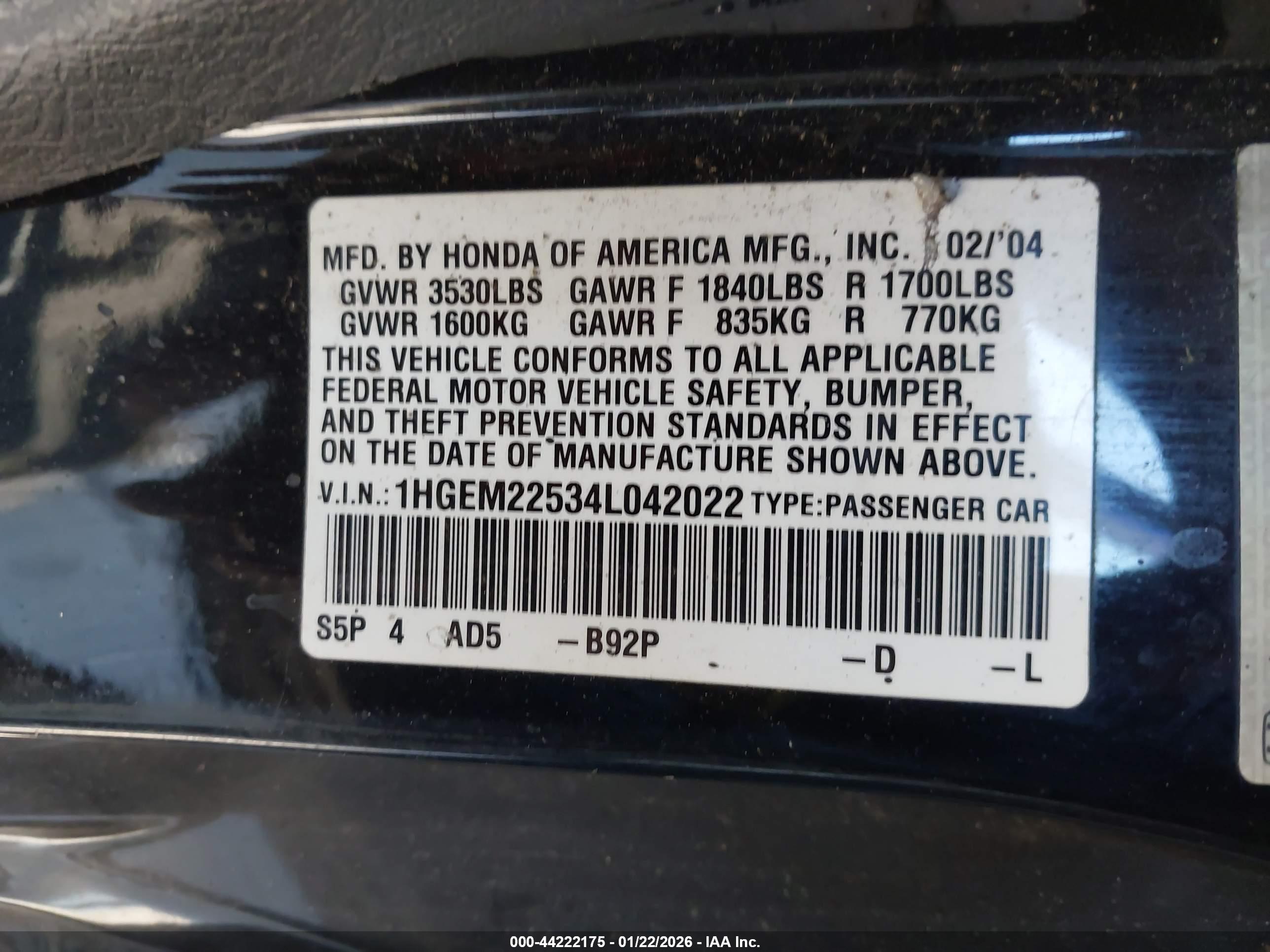 HONDA CIVIC image 9