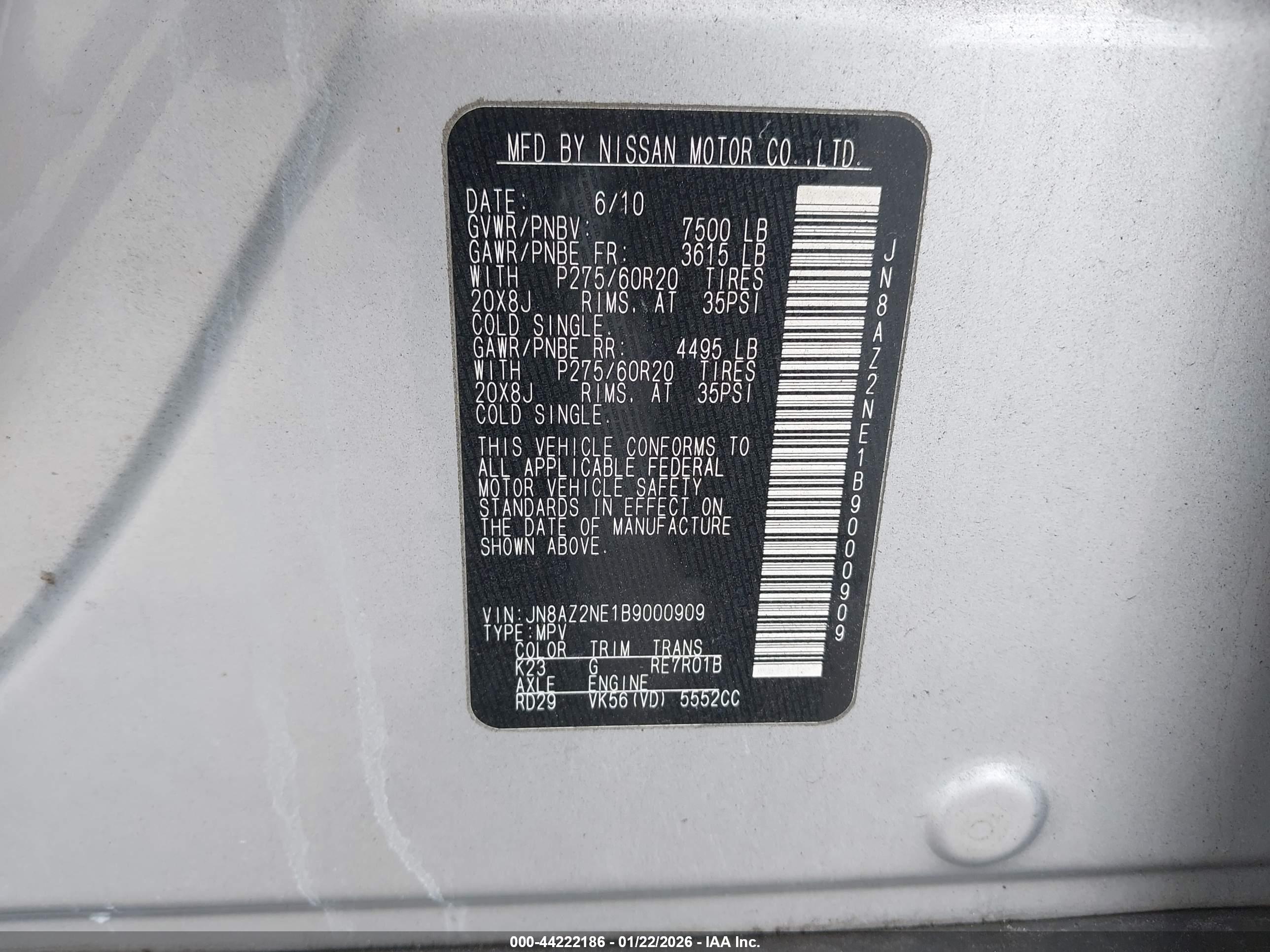 INFINITI QX56 image 9