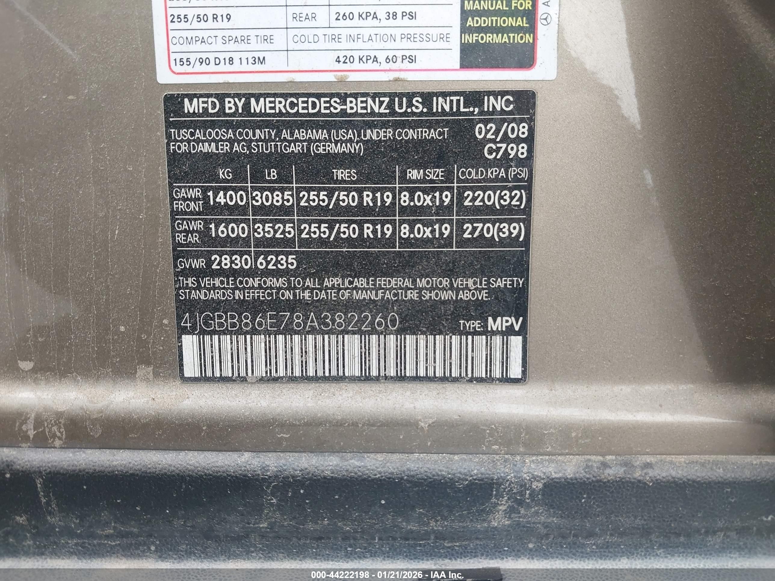 MERCEDES-BENZ ML image 9