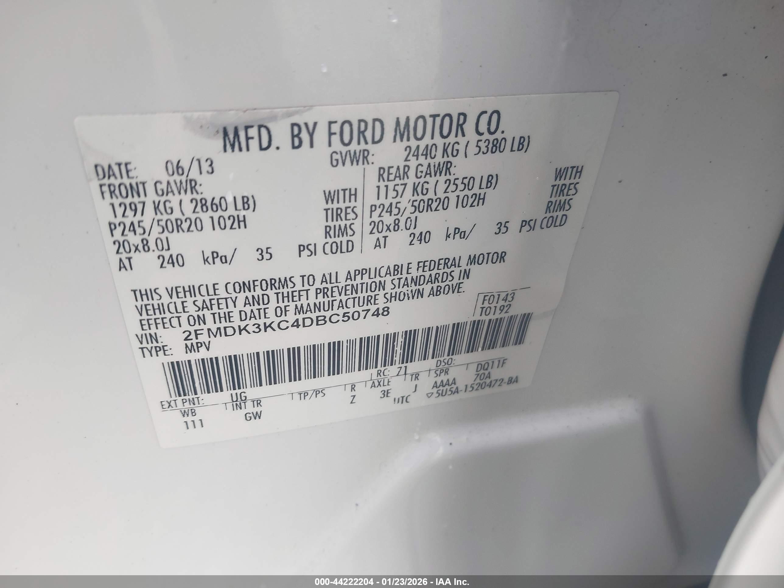 FORD EDGE image 9