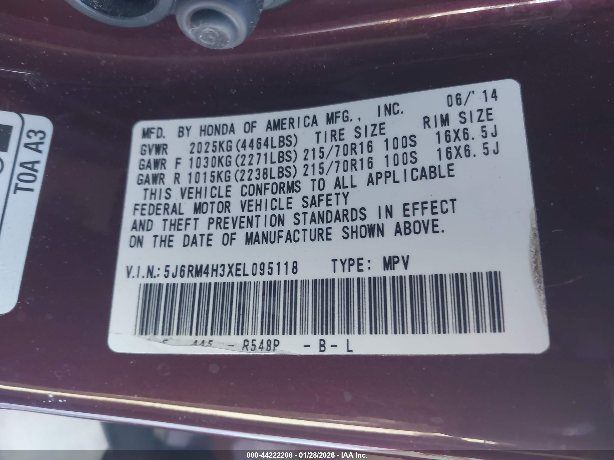 HONDA CR-V image 9