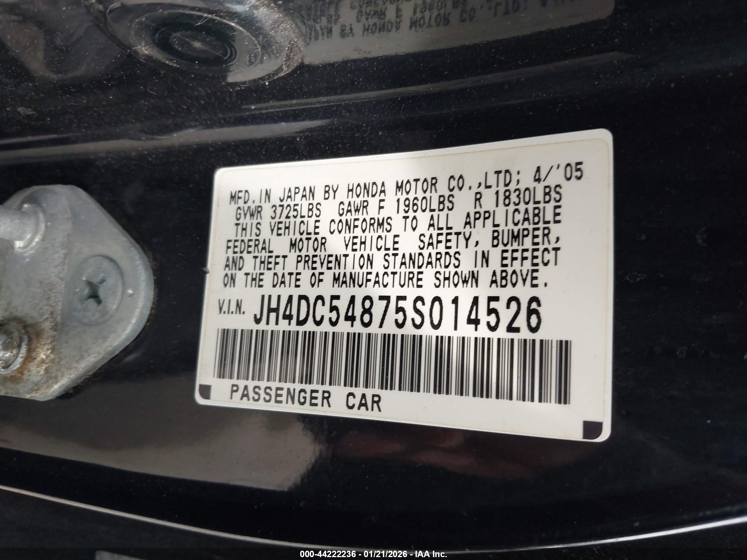 ACURA RSX image 9