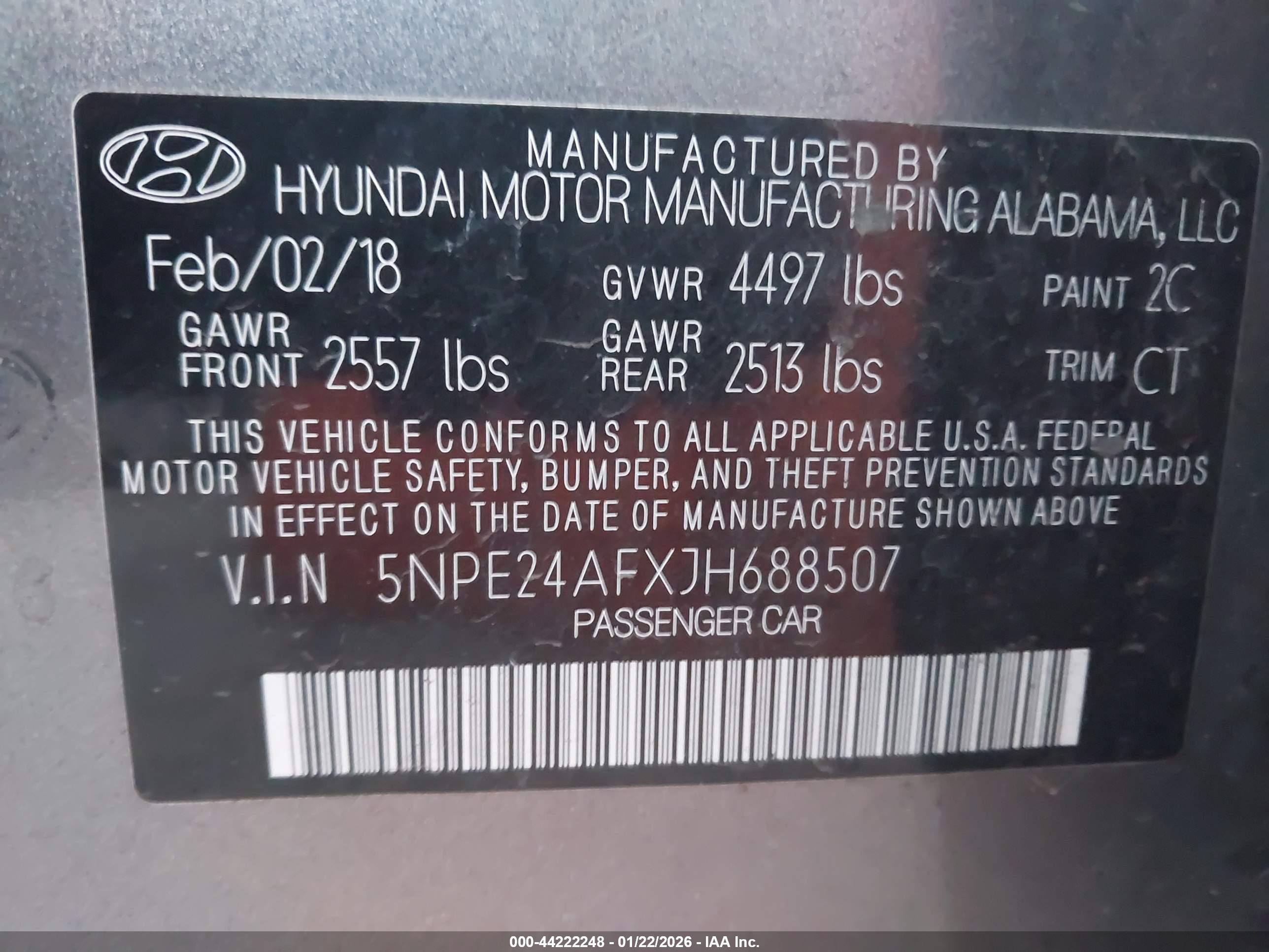 HYUNDAI SONATA image 9