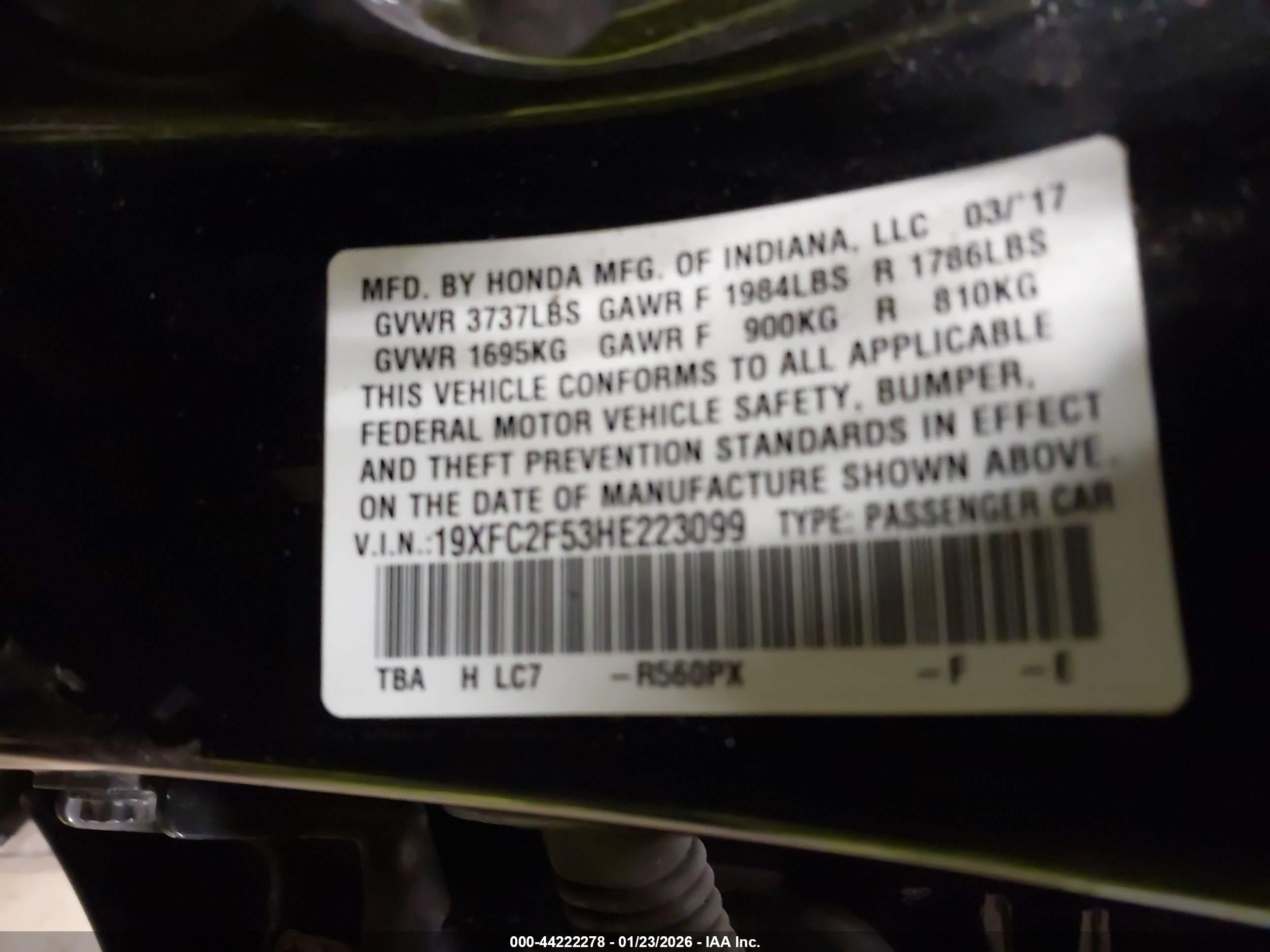 HONDA CIVIC image 9