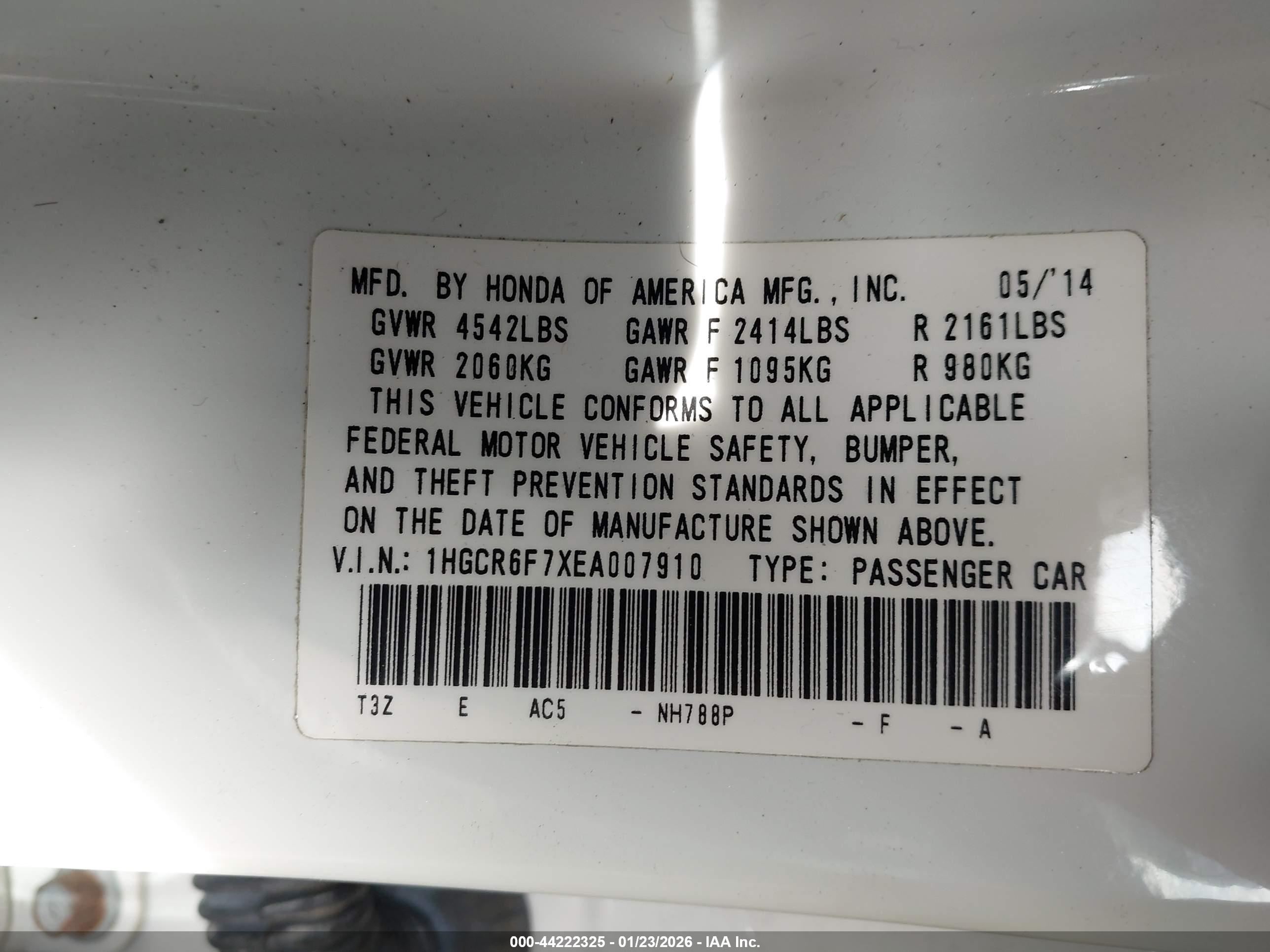 HONDA ACCORD image 9
