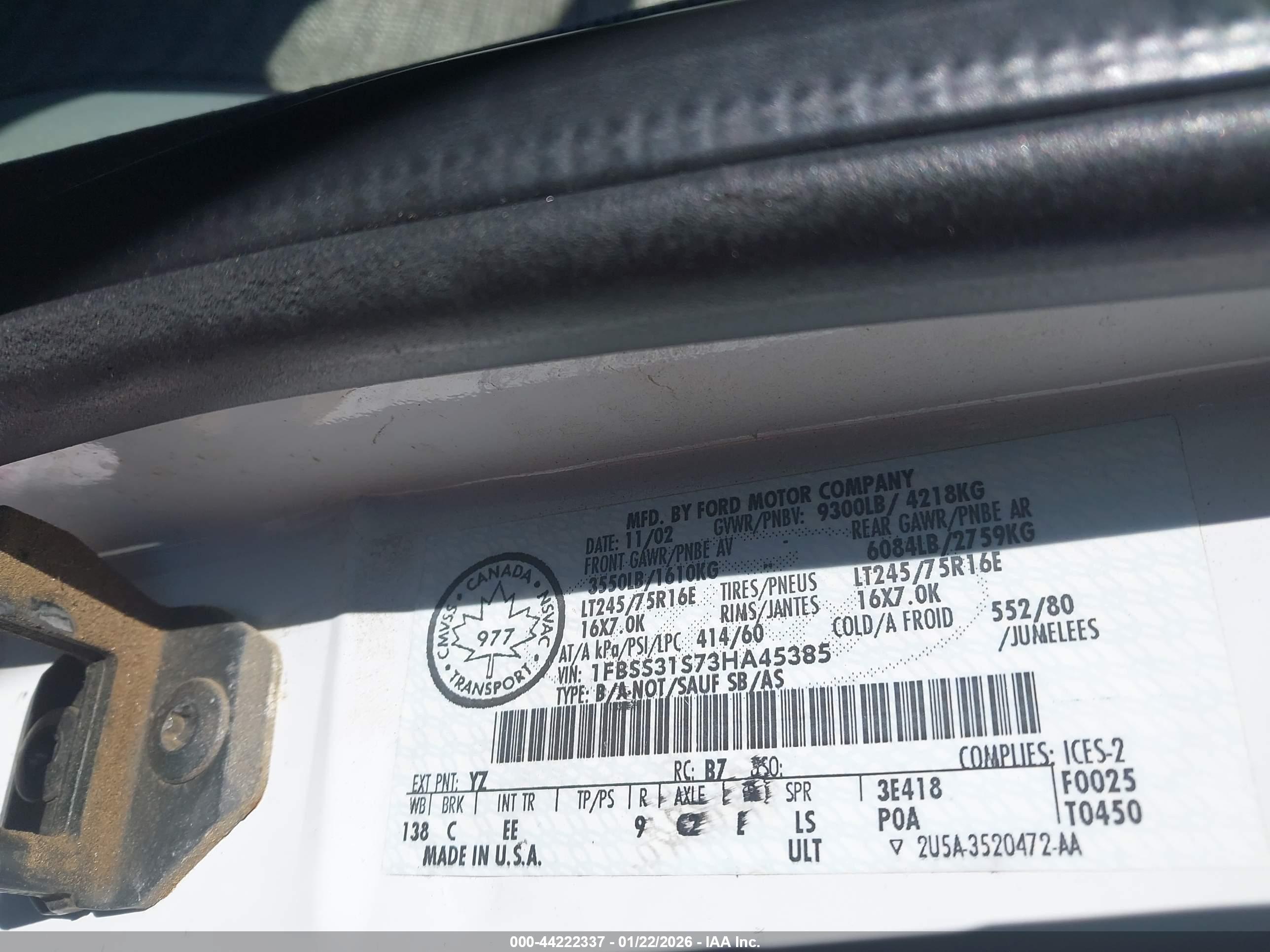 FORD E-350 image 9
