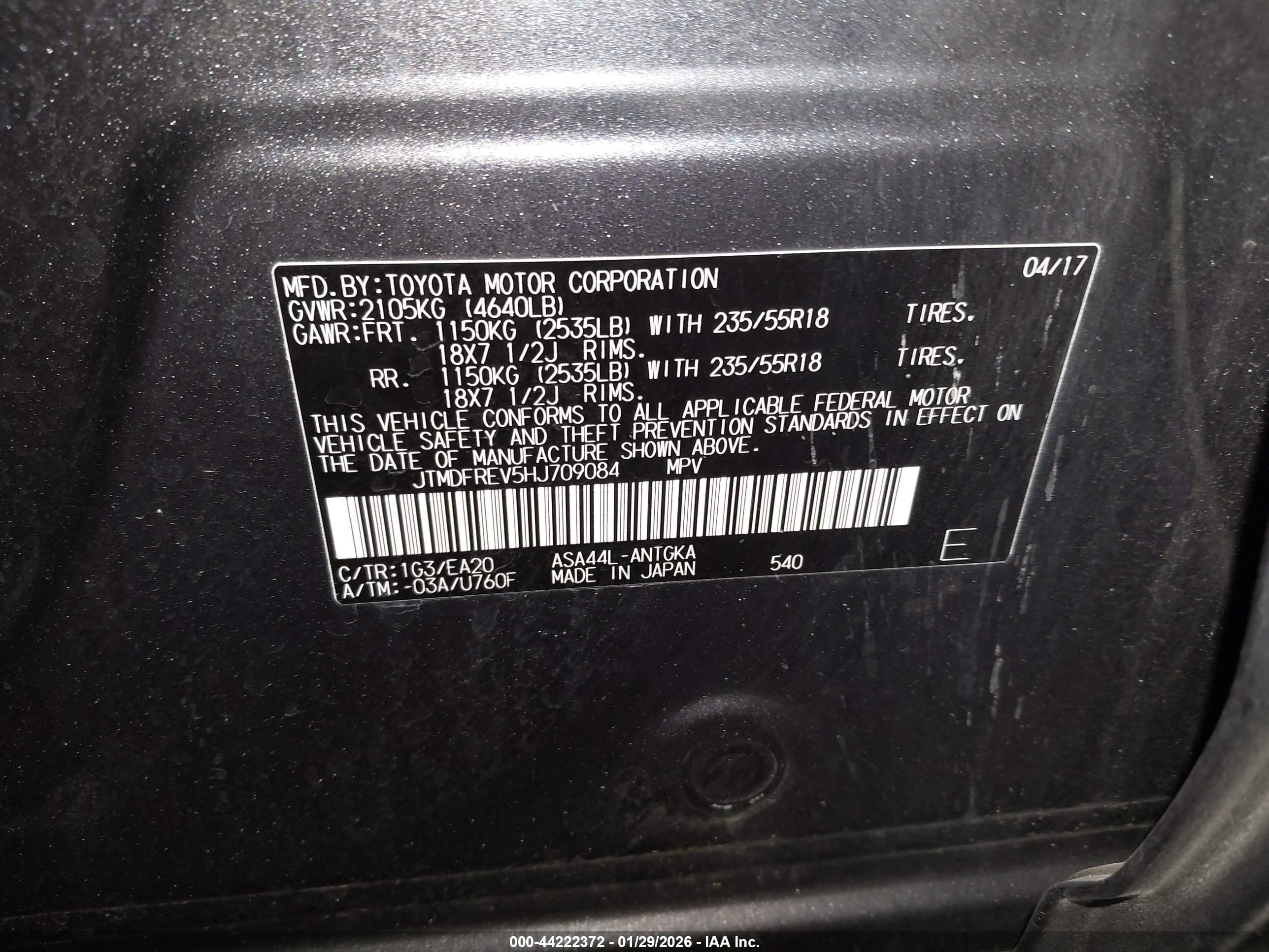 TOYOTA RAV4 image 9