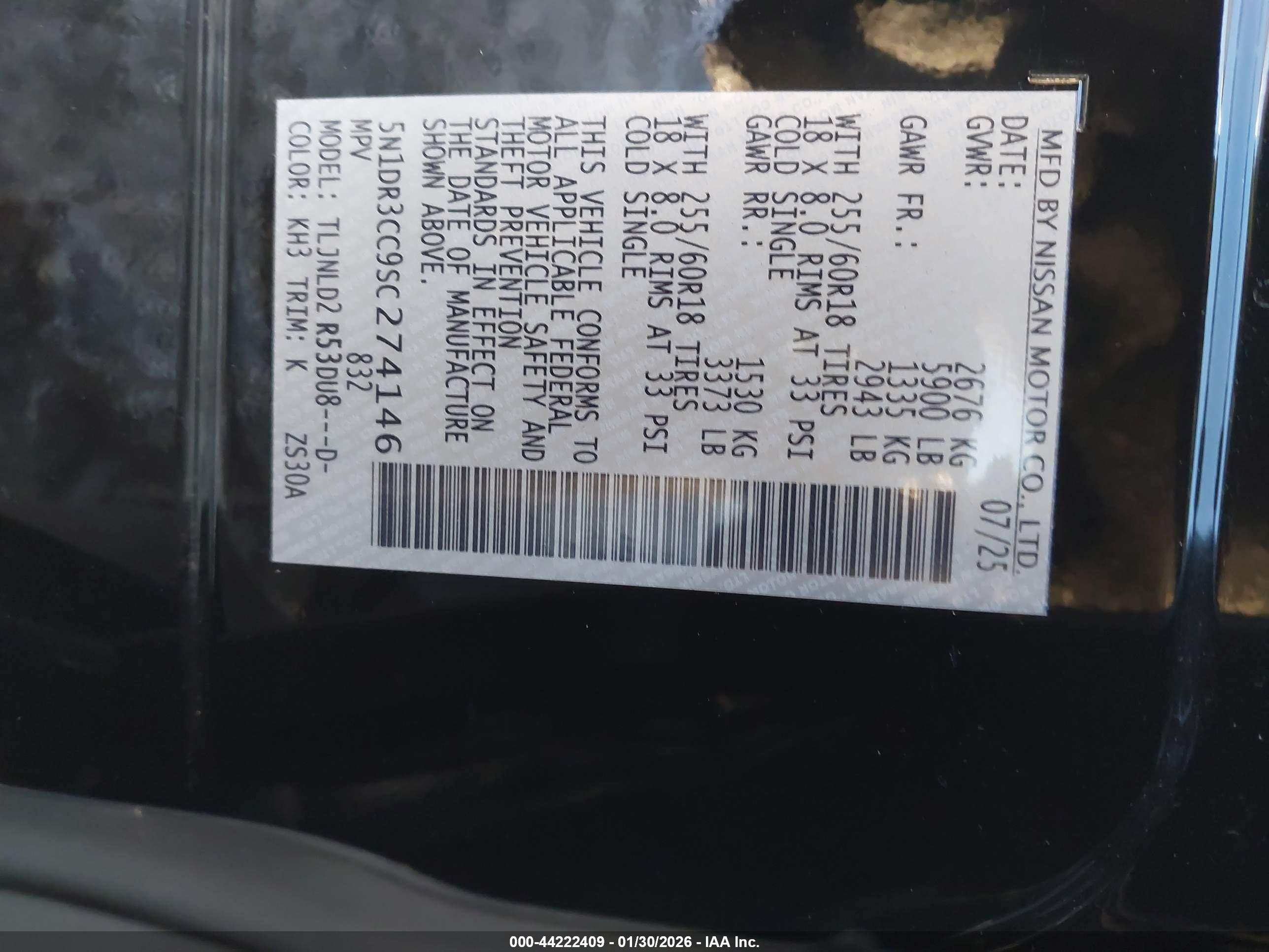 NISSAN PATHFINDER image 9