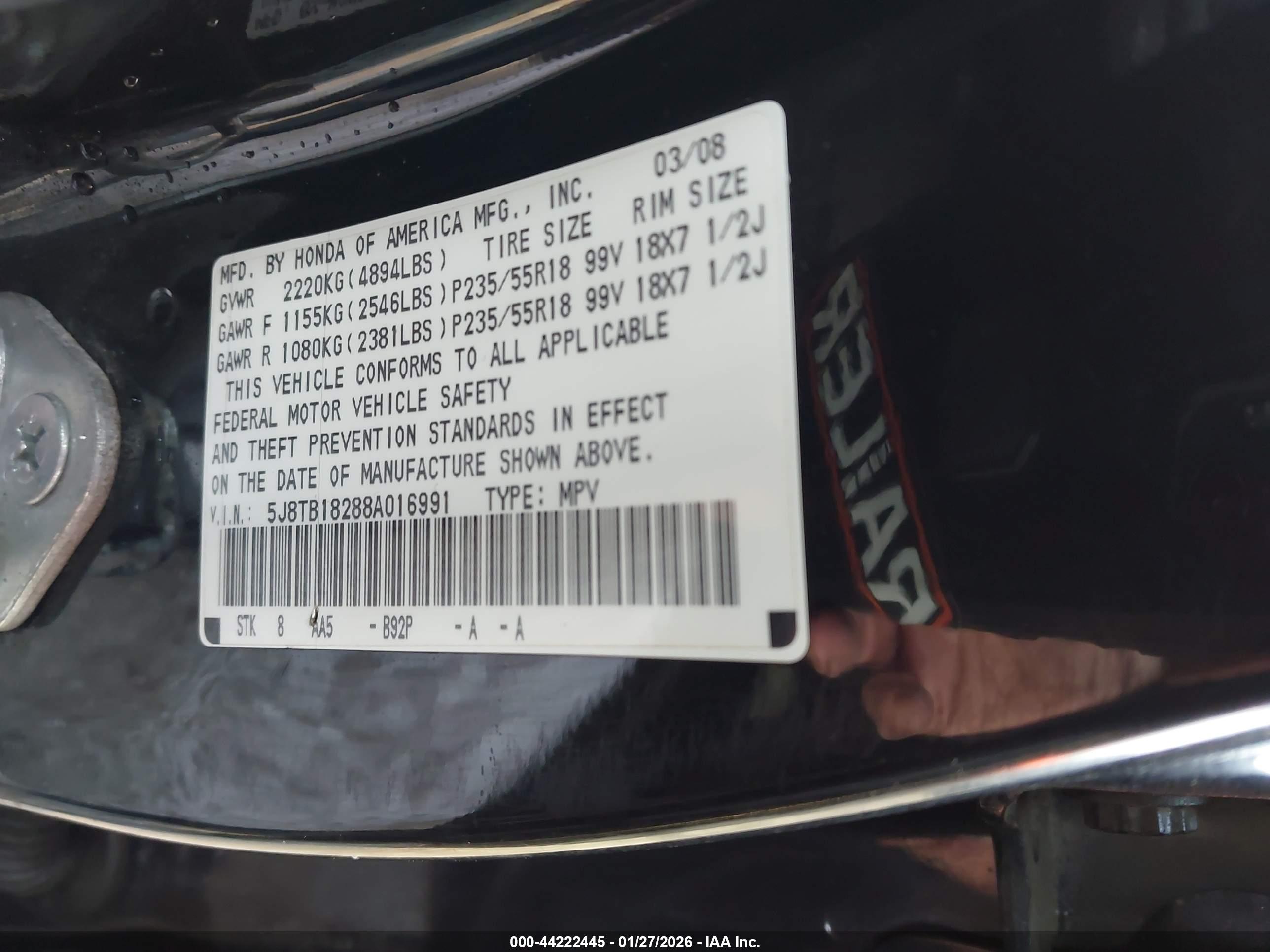 ACURA RDX image 9
