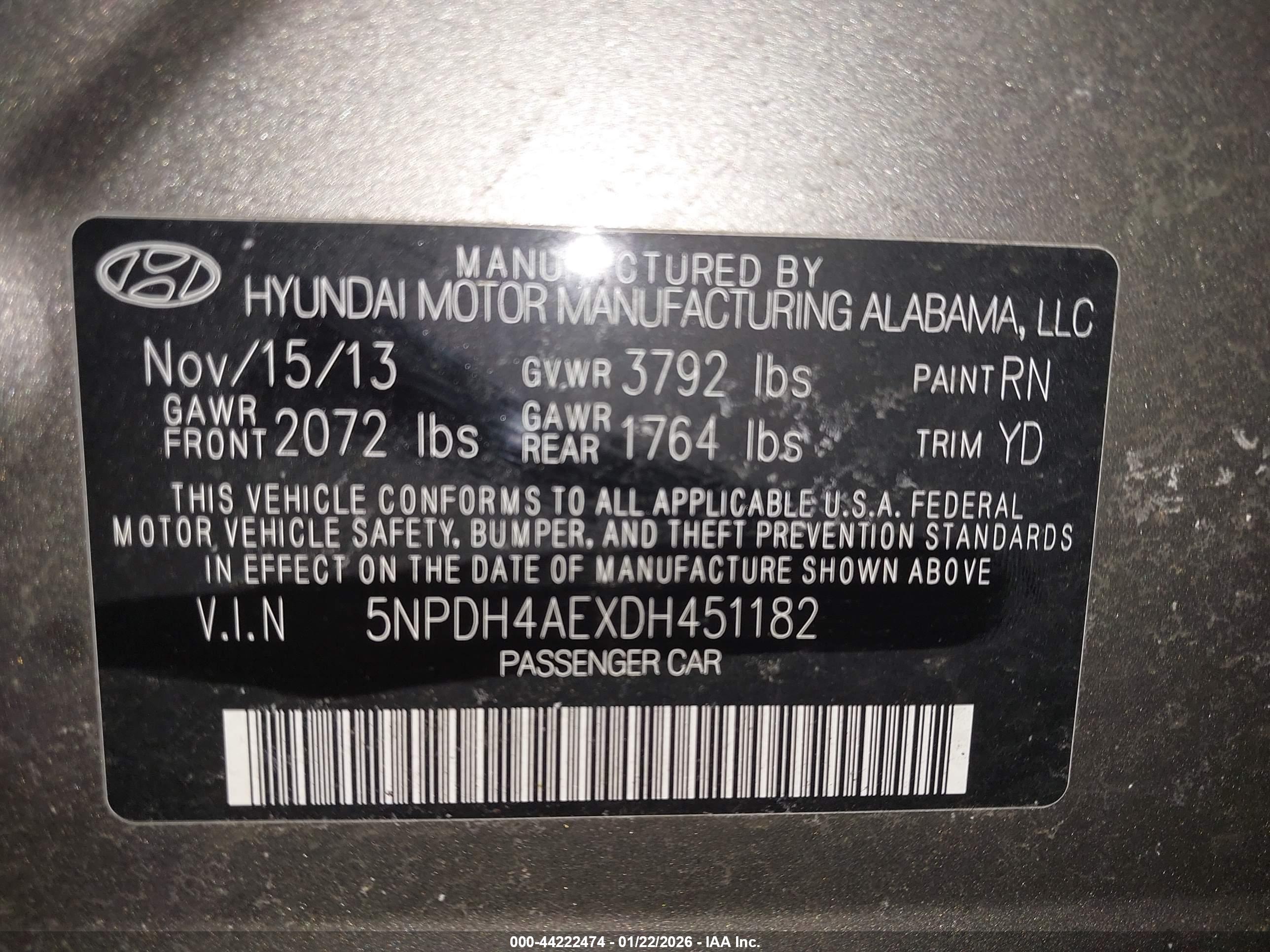 HYUNDAI ELANTRA image 9