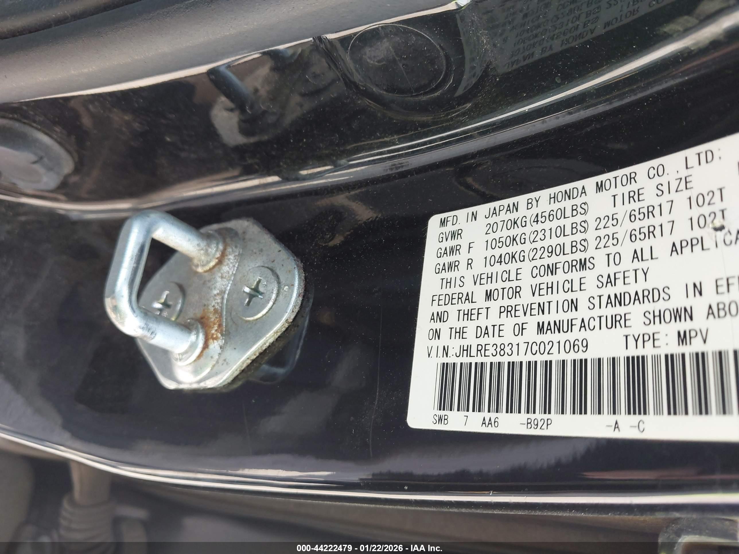 HONDA CR-V image 9