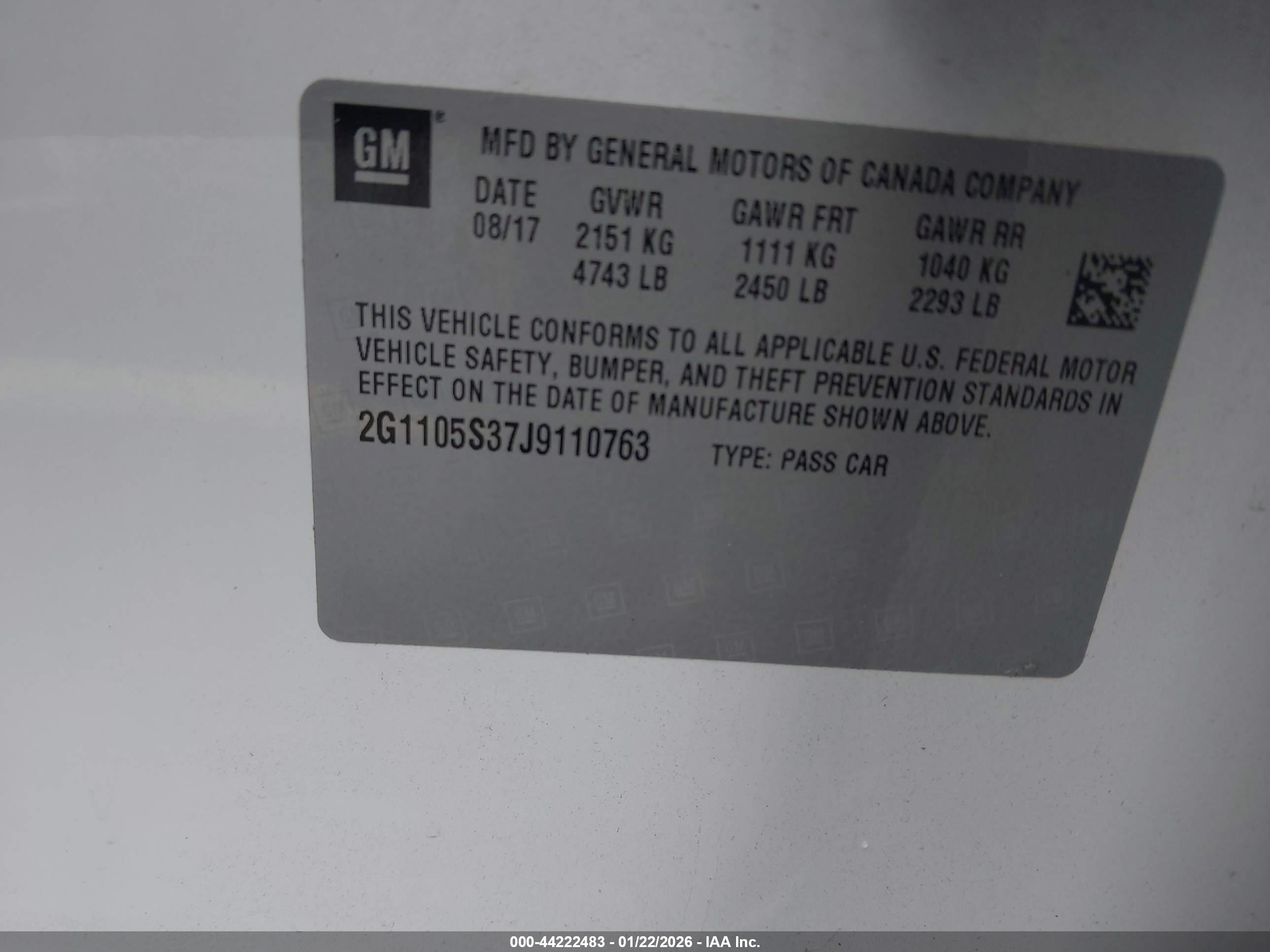 CHEVROLET IMPALA image 9