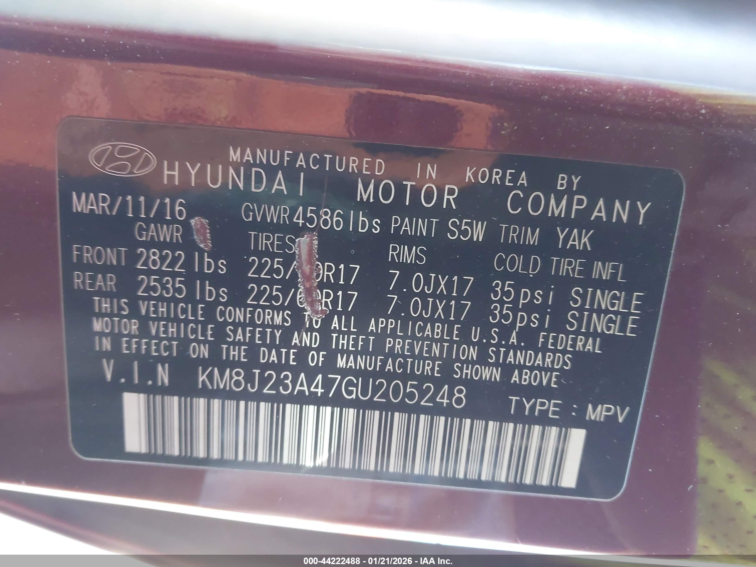 HYUNDAI TUCSON image 9