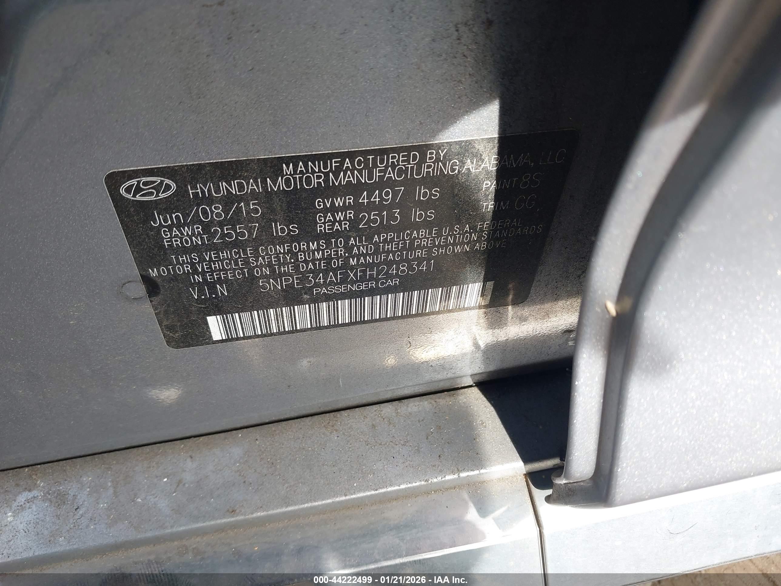 HYUNDAI SONATA image 9