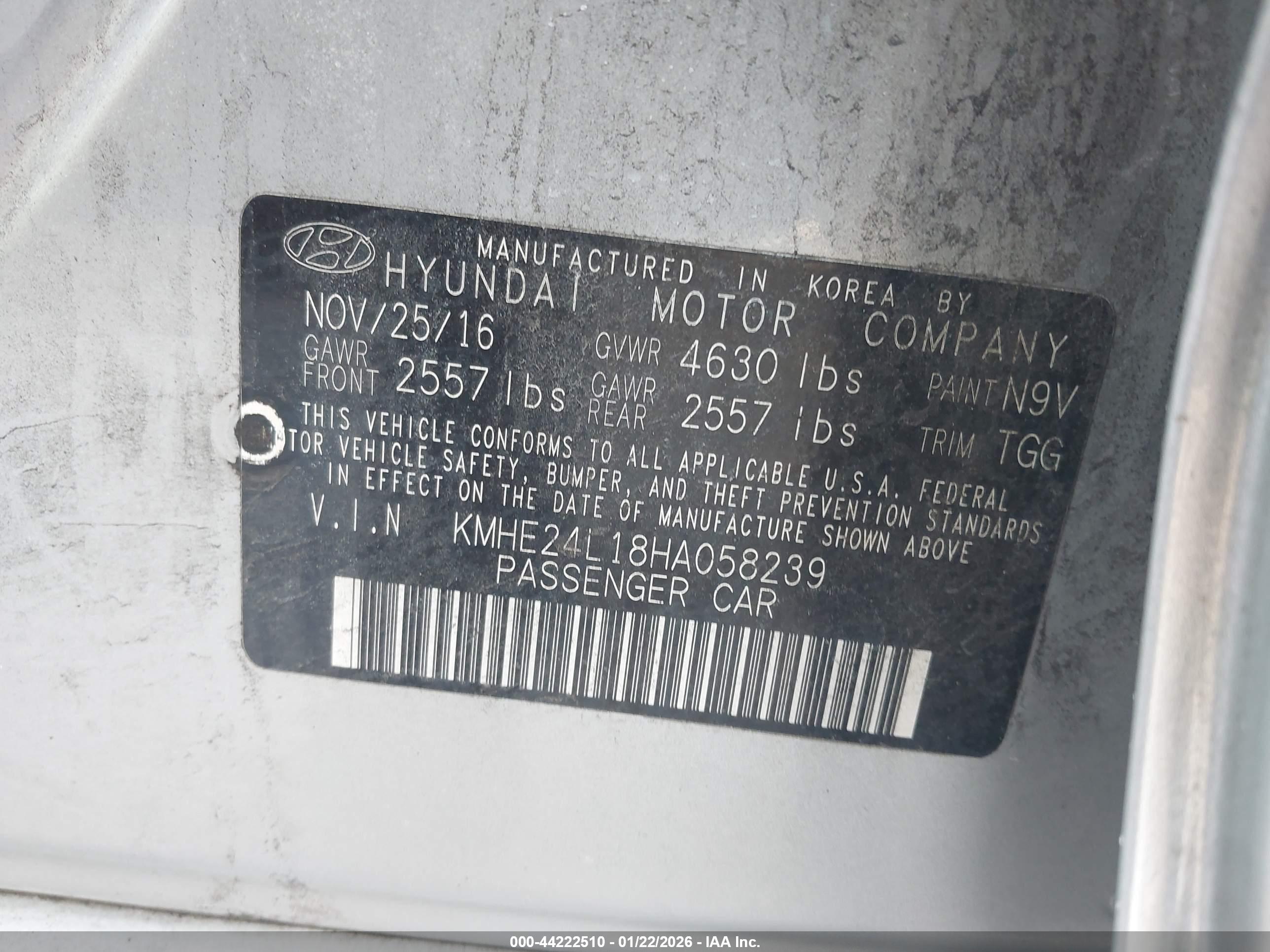 HYUNDAI SONATA image 9