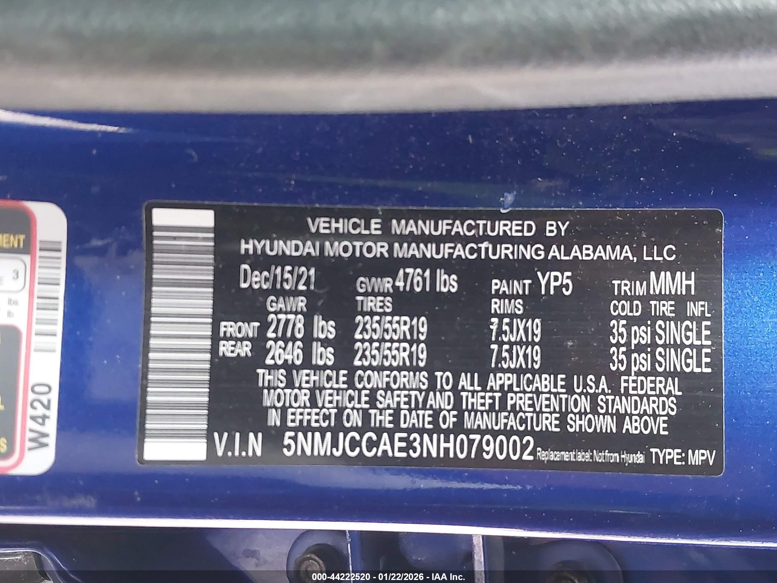 HYUNDAI TUCSON image 9