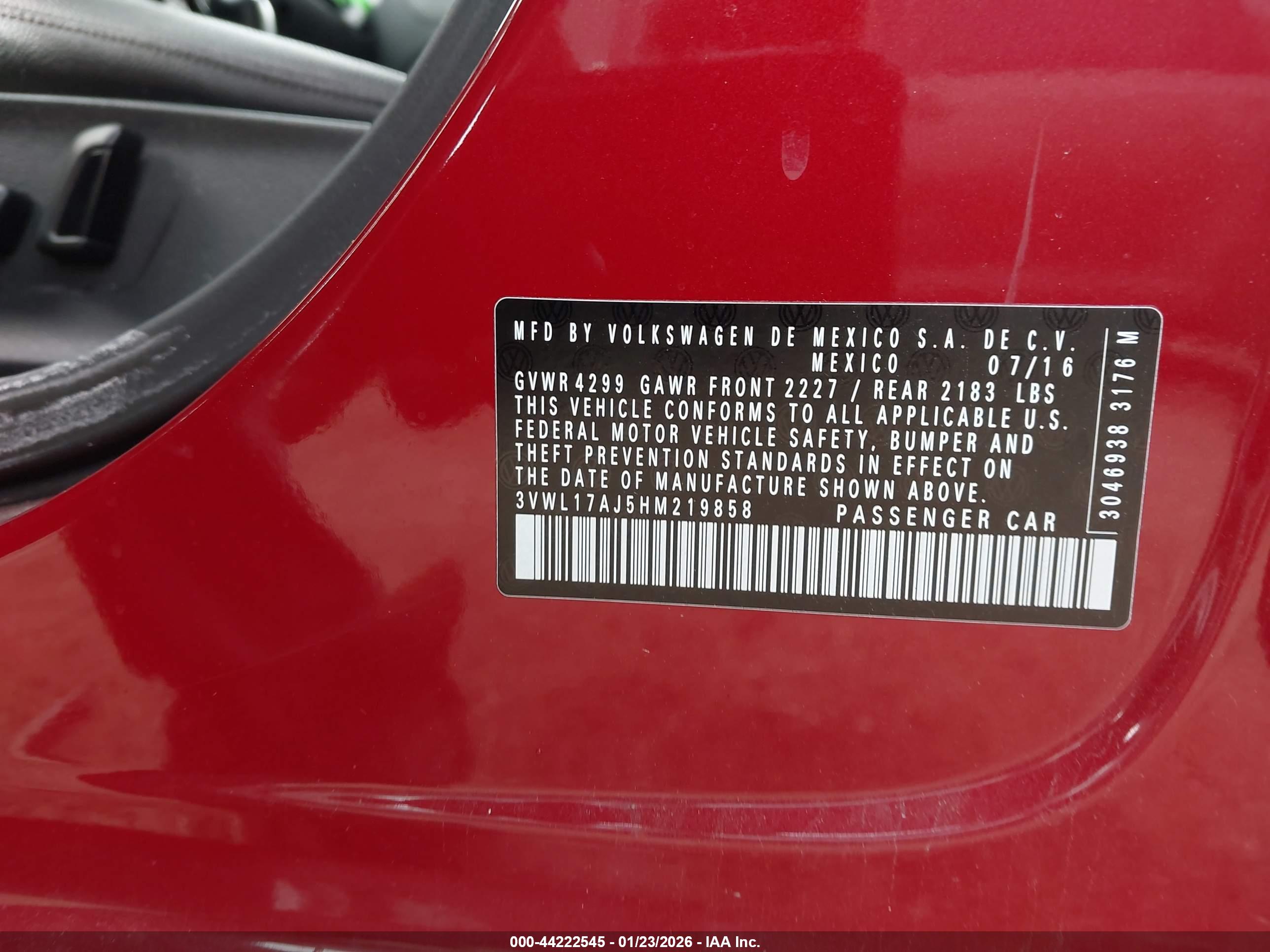VOLKSWAGEN JETTA image 9