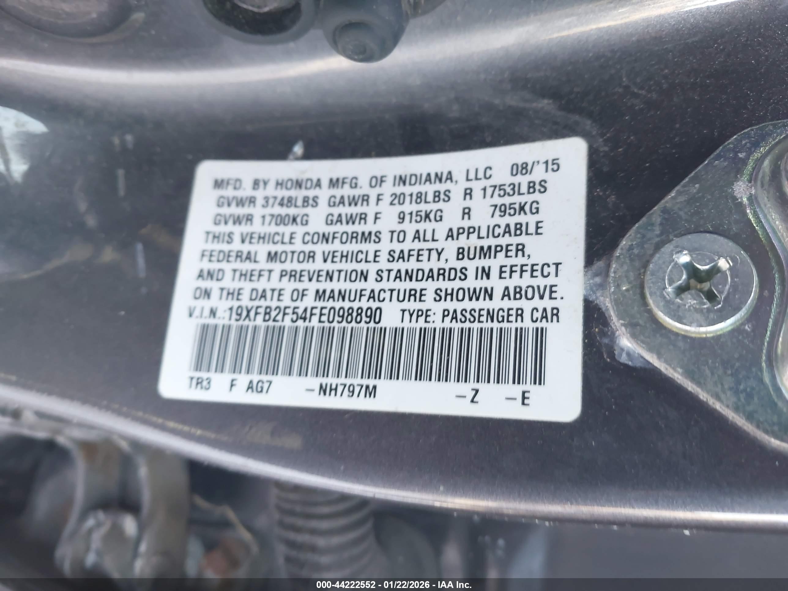 HONDA CIVIC image 9