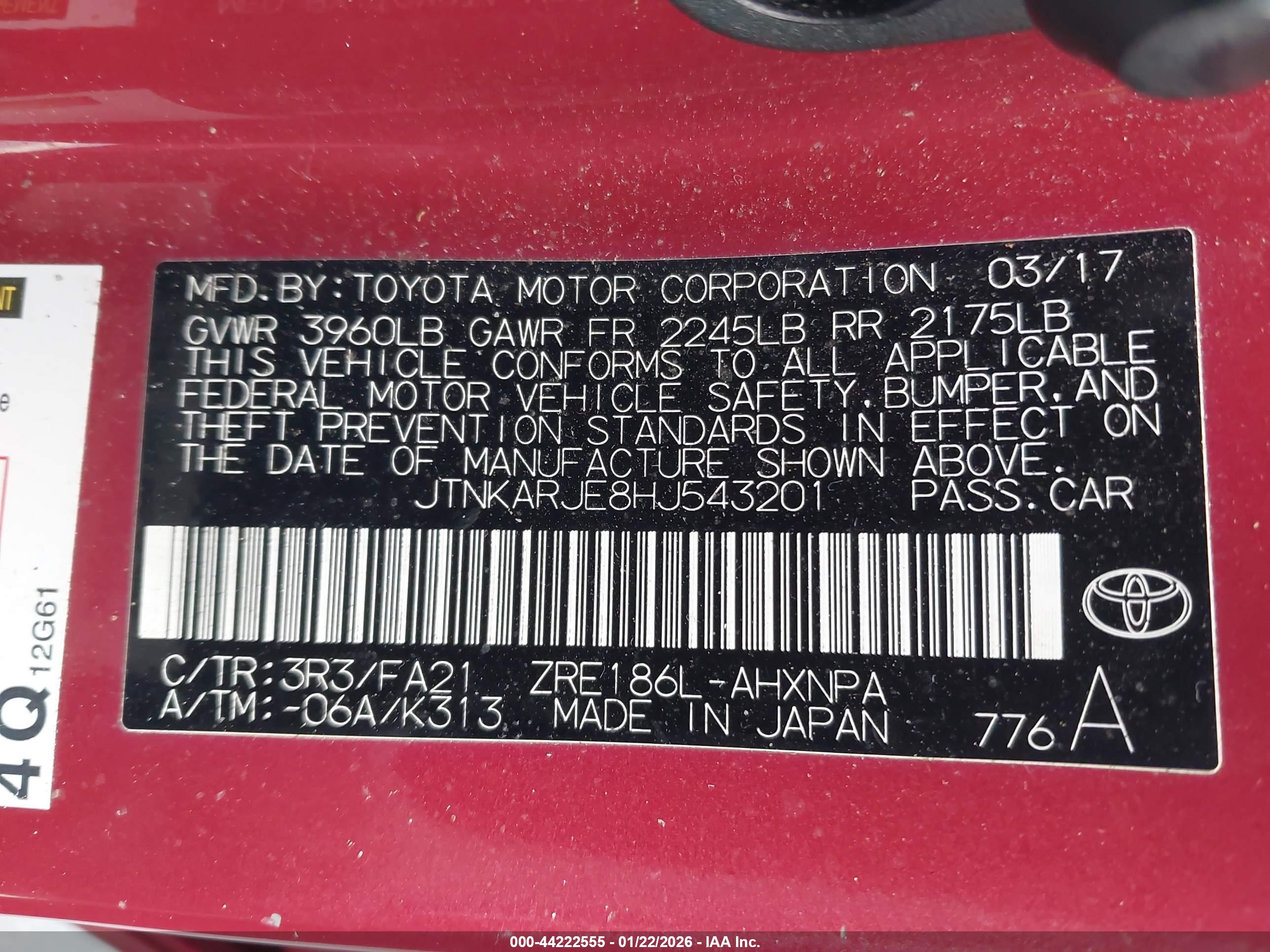 TOYOTA COROLLA image 9