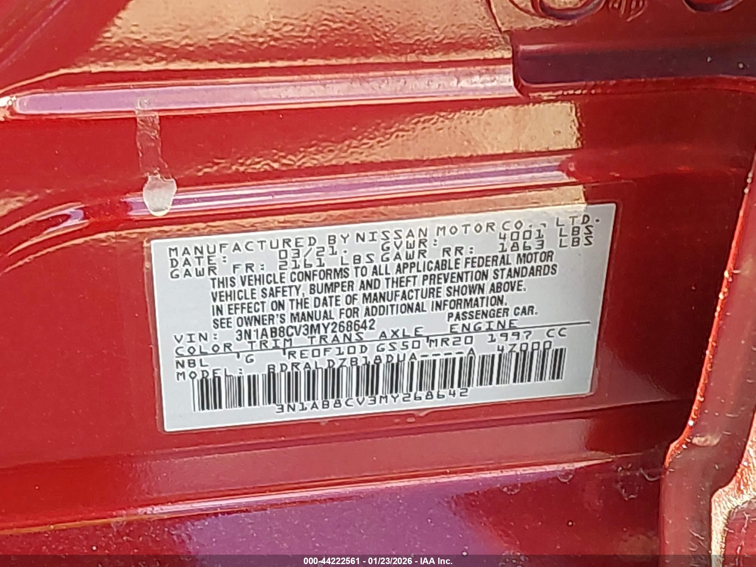 NISSAN SENTRA image 9