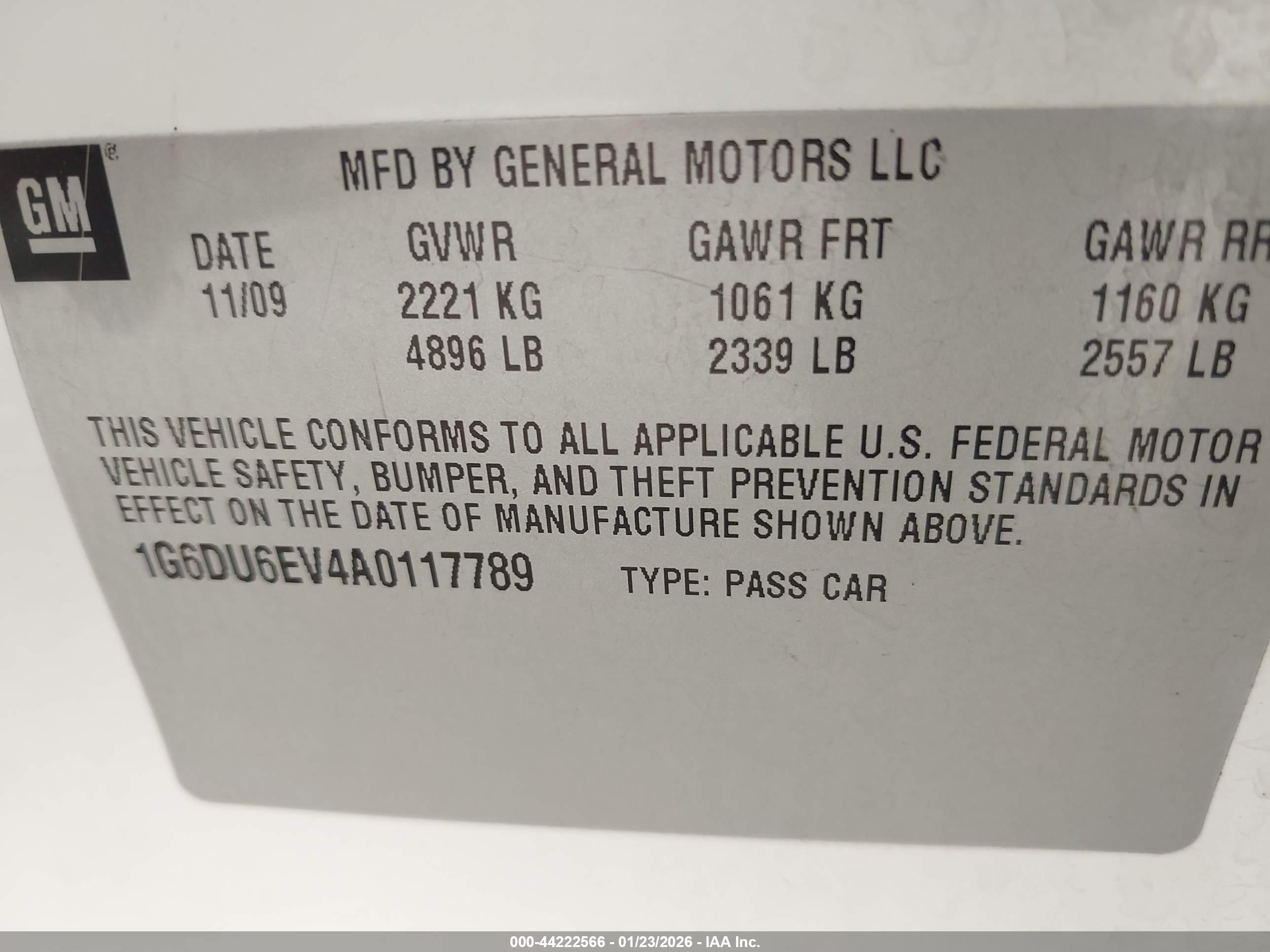 CADILLAC STS image 9