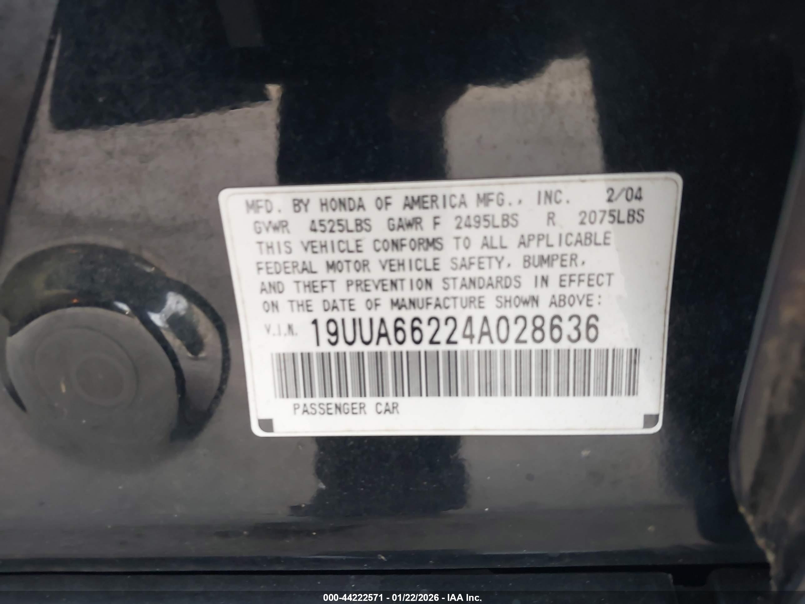 ACURA TL image 9