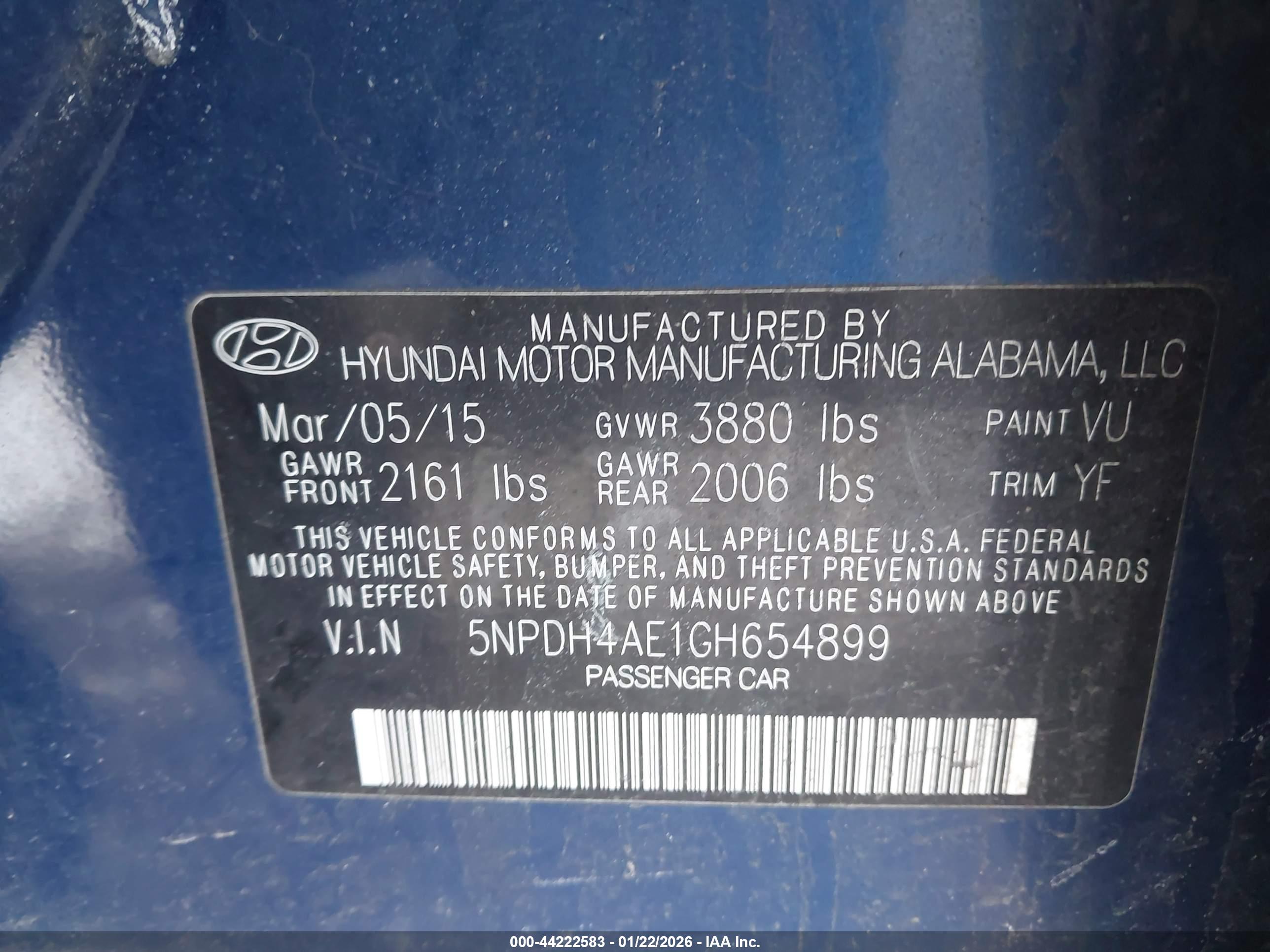 HYUNDAI ELANTRA image 9