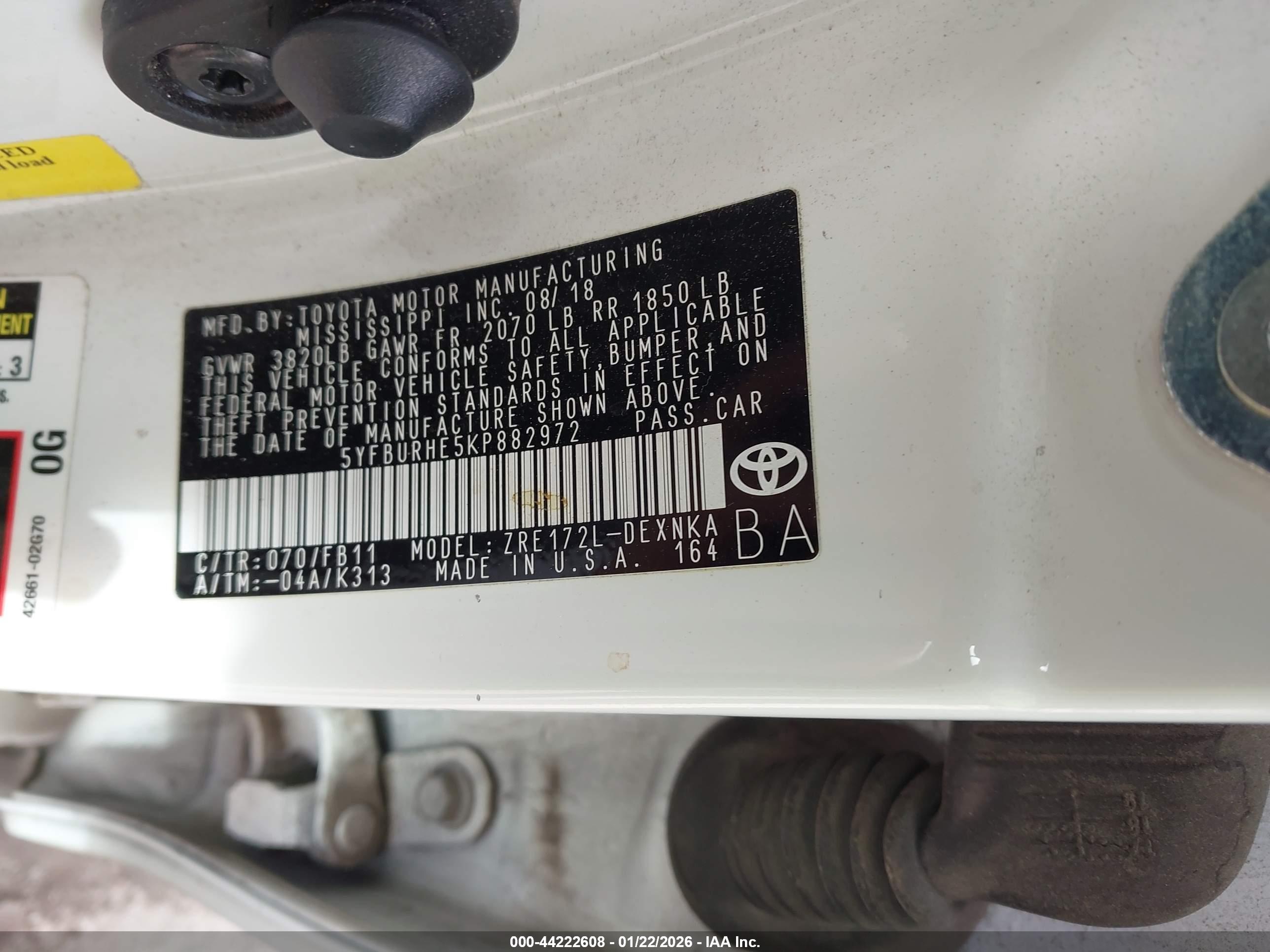 TOYOTA COROLLA image 9