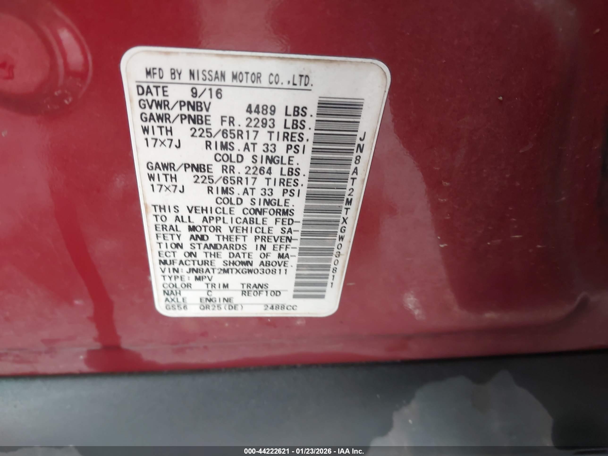 NISSAN ROGUE image 9