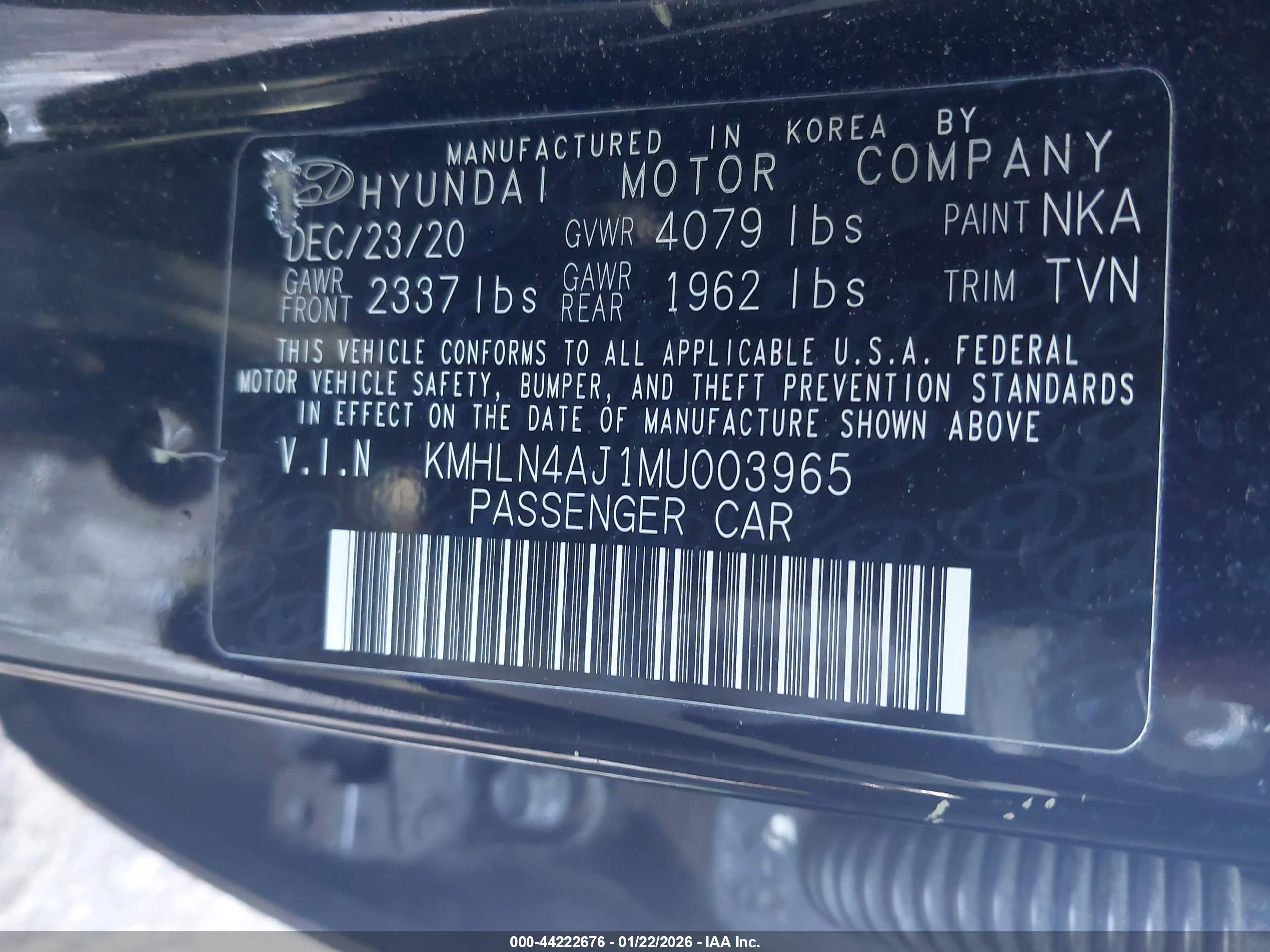 HYUNDAI ELANTRA image 9