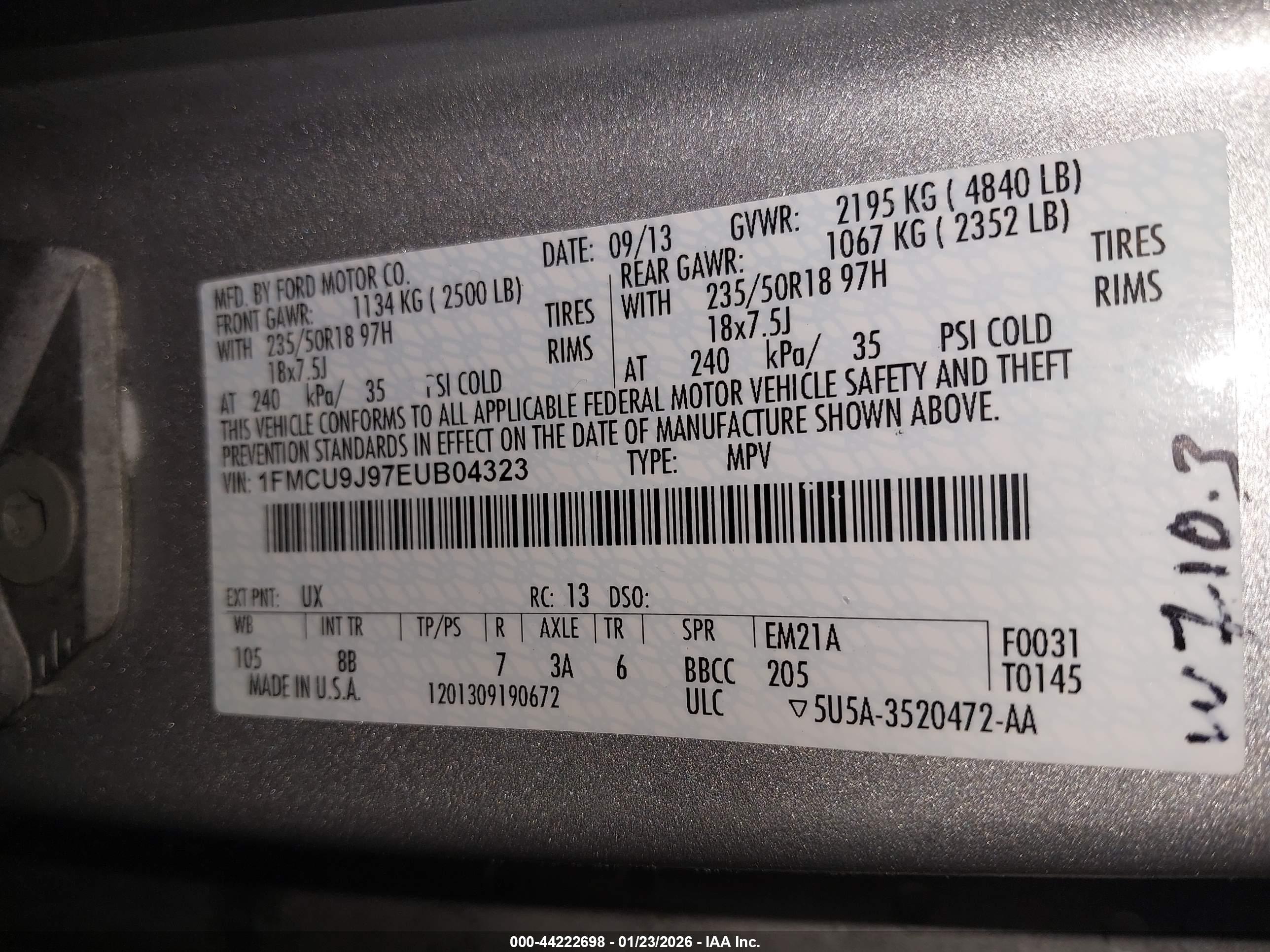 FORD ESCAPE image 9