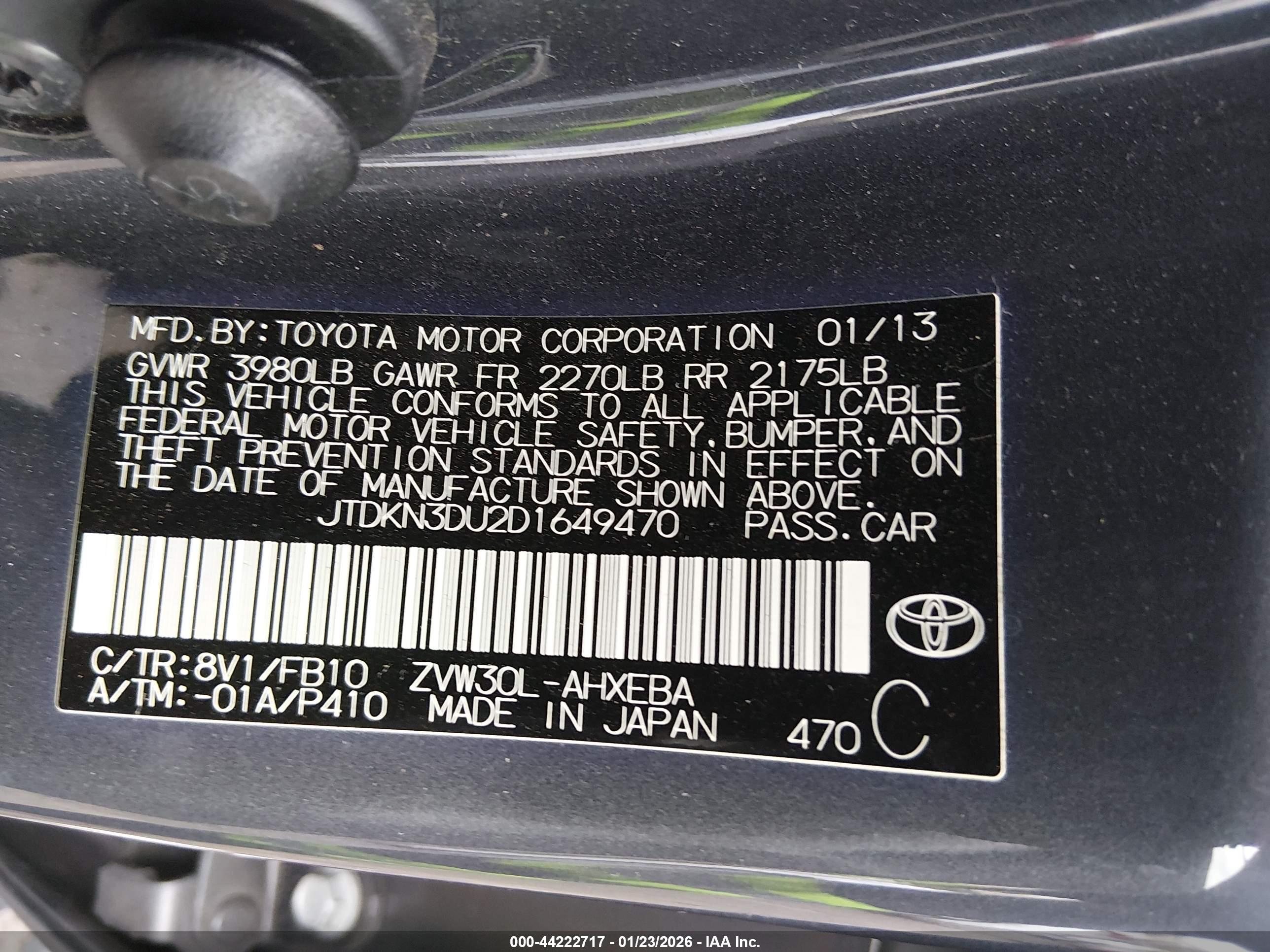 TOYOTA PRIUS image 9
