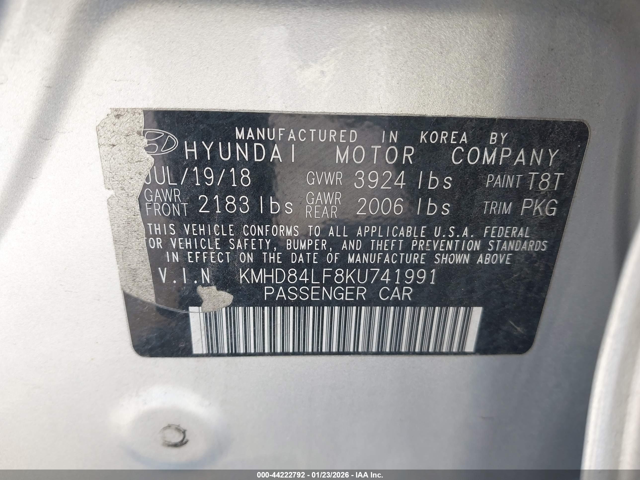 HYUNDAI ELANTRA image 9