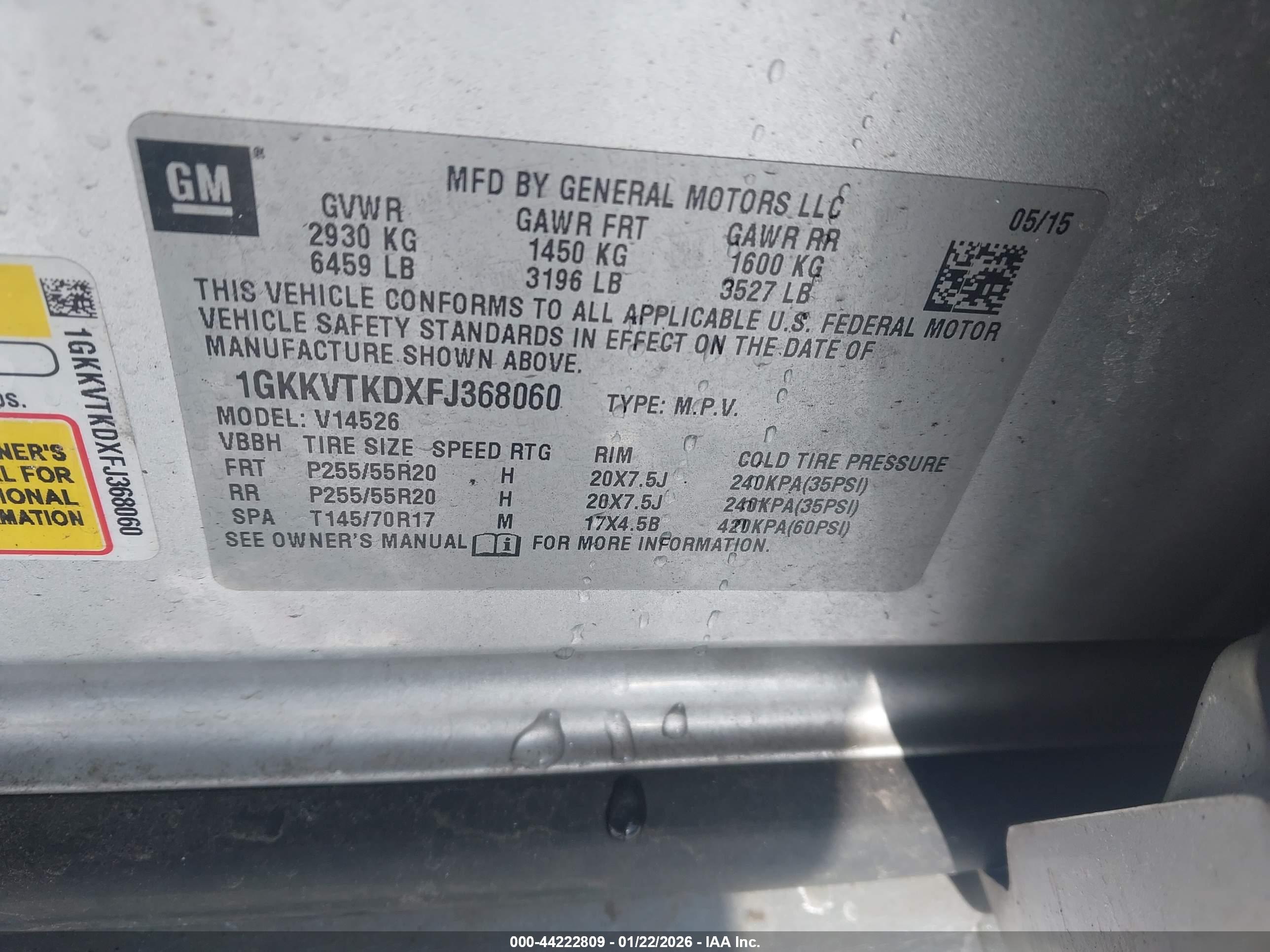 GMC ACADIA image 9