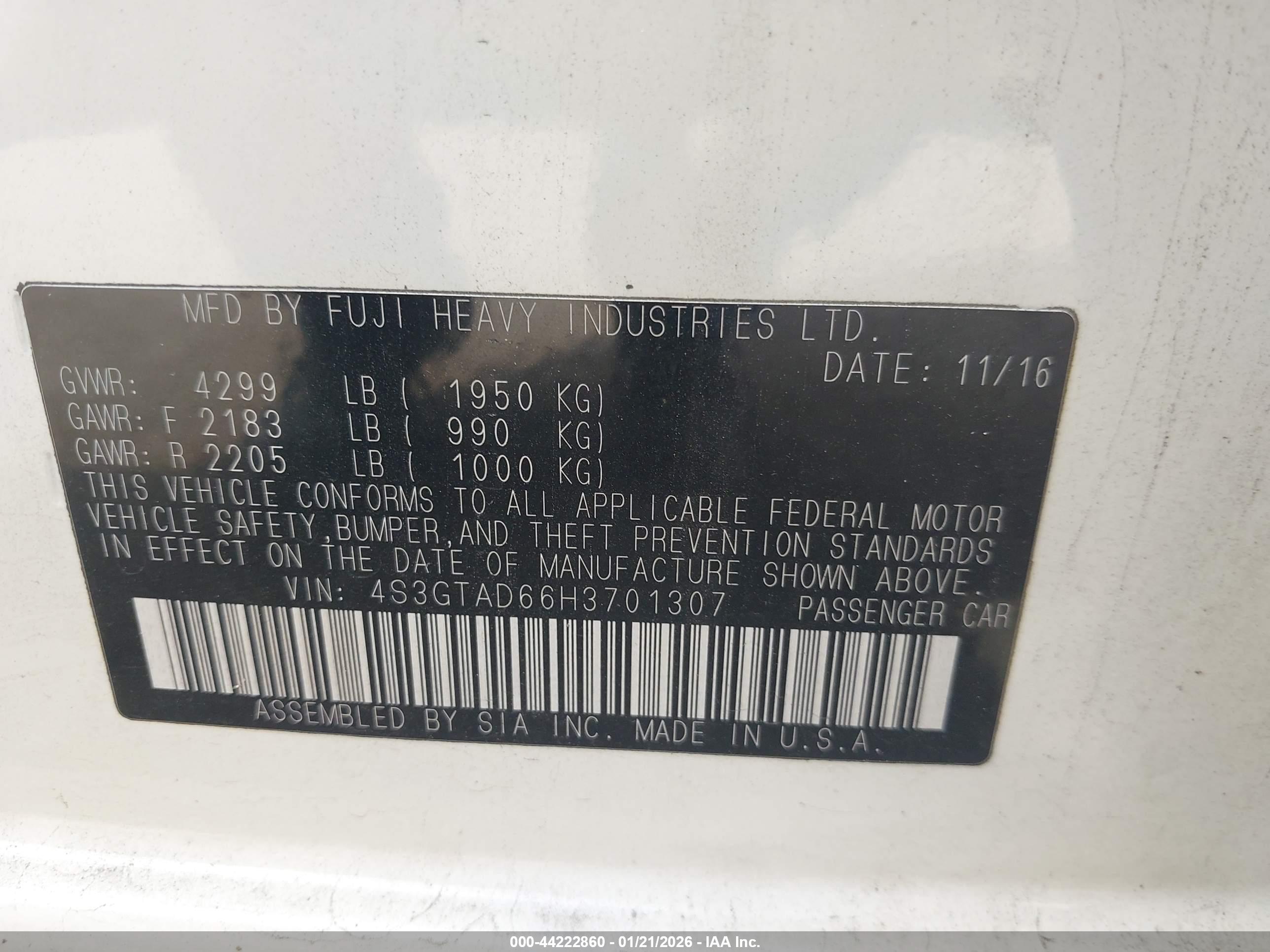 SUBARU IMPREZA image 9