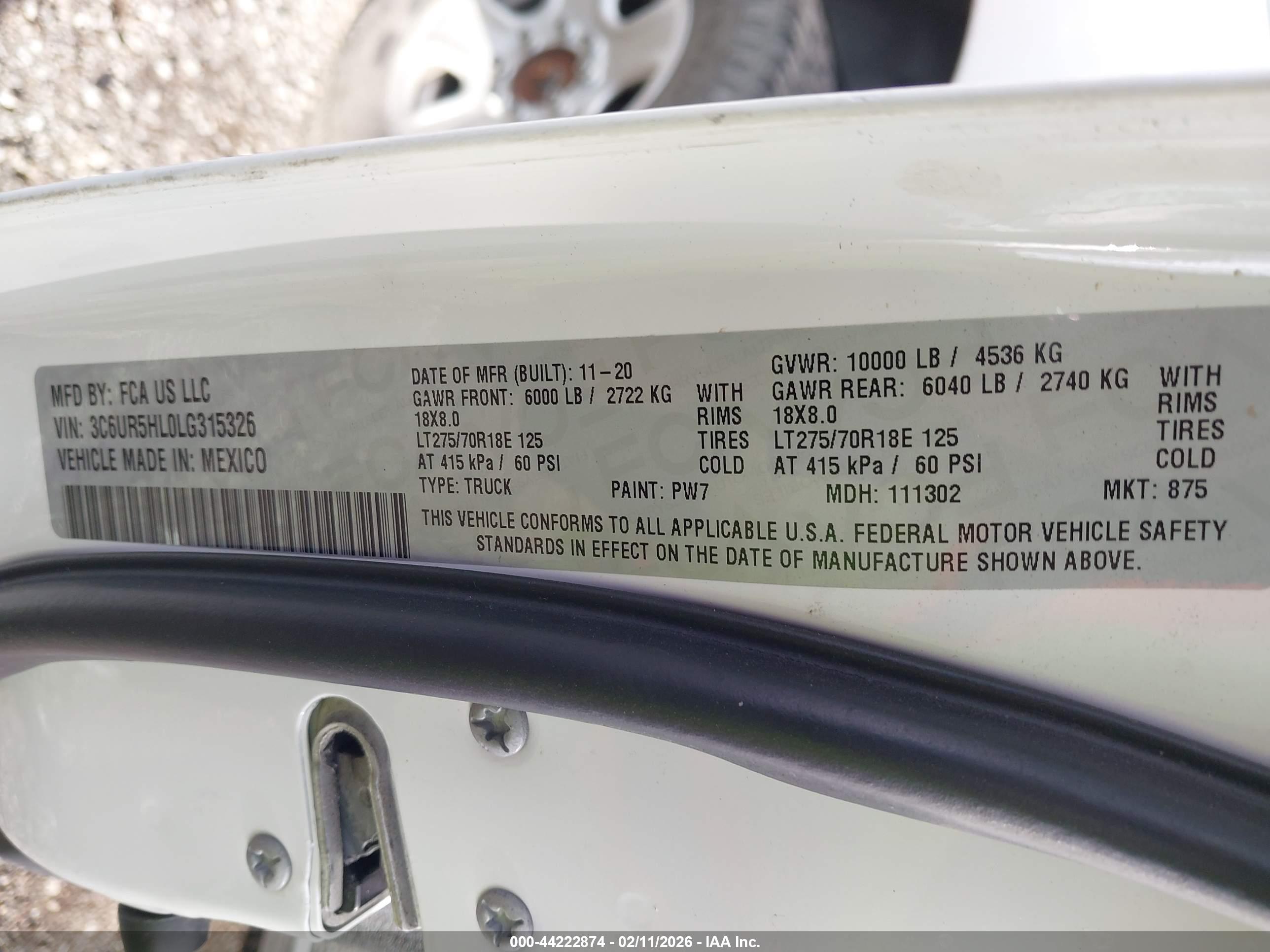 RAM 2500 image 9