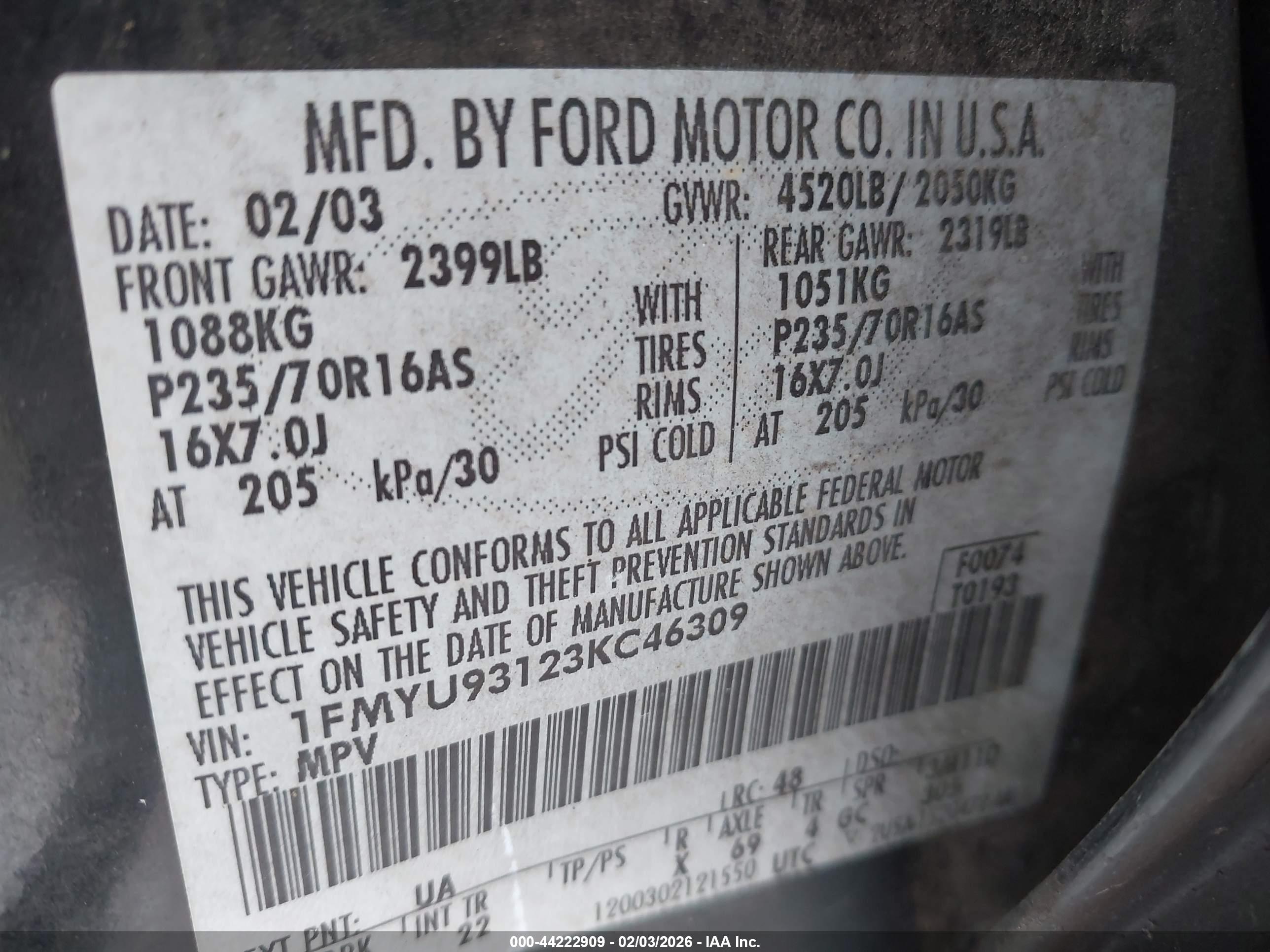 FORD ESCAPE image 9