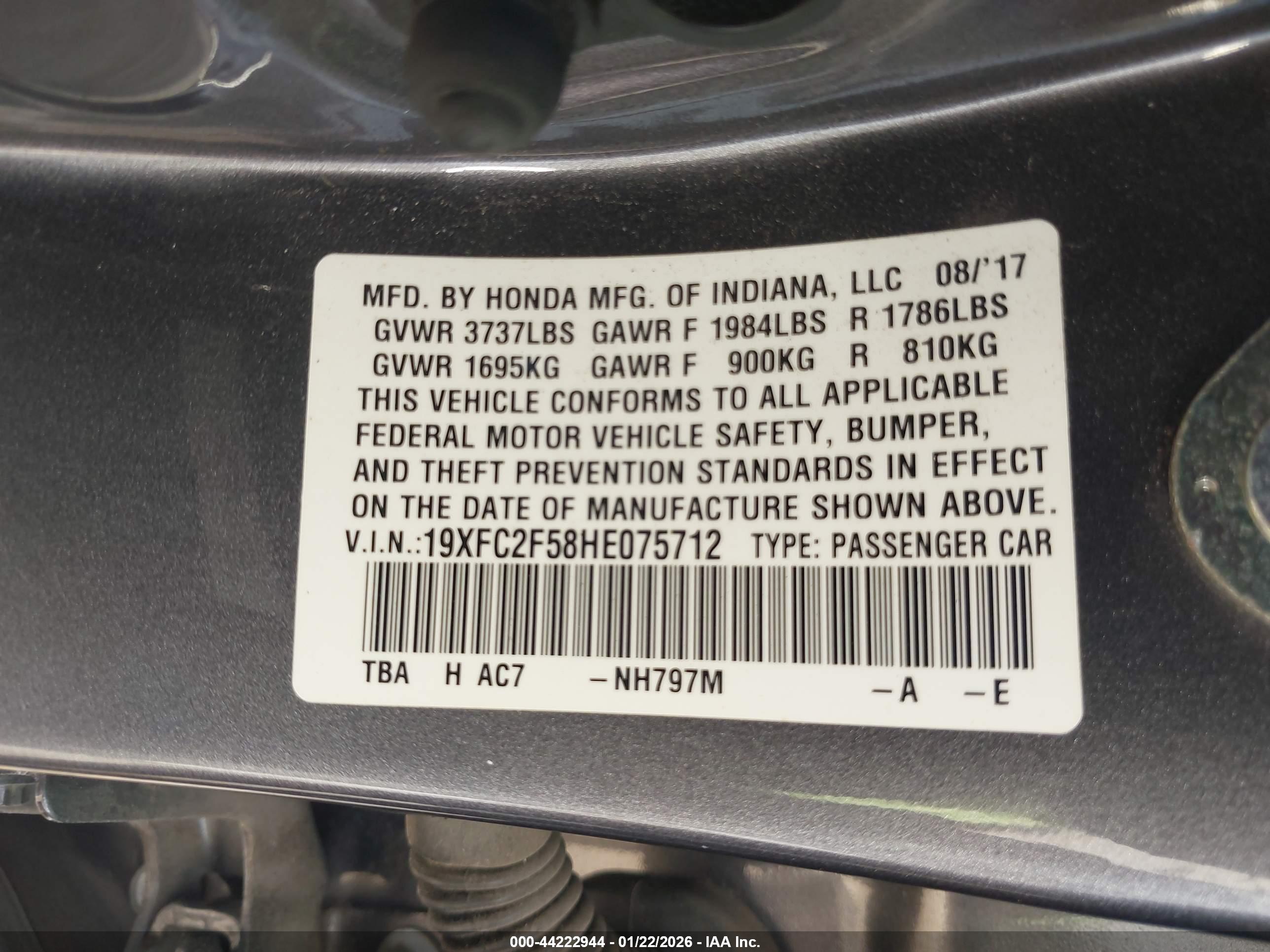 HONDA CIVIC image 9
