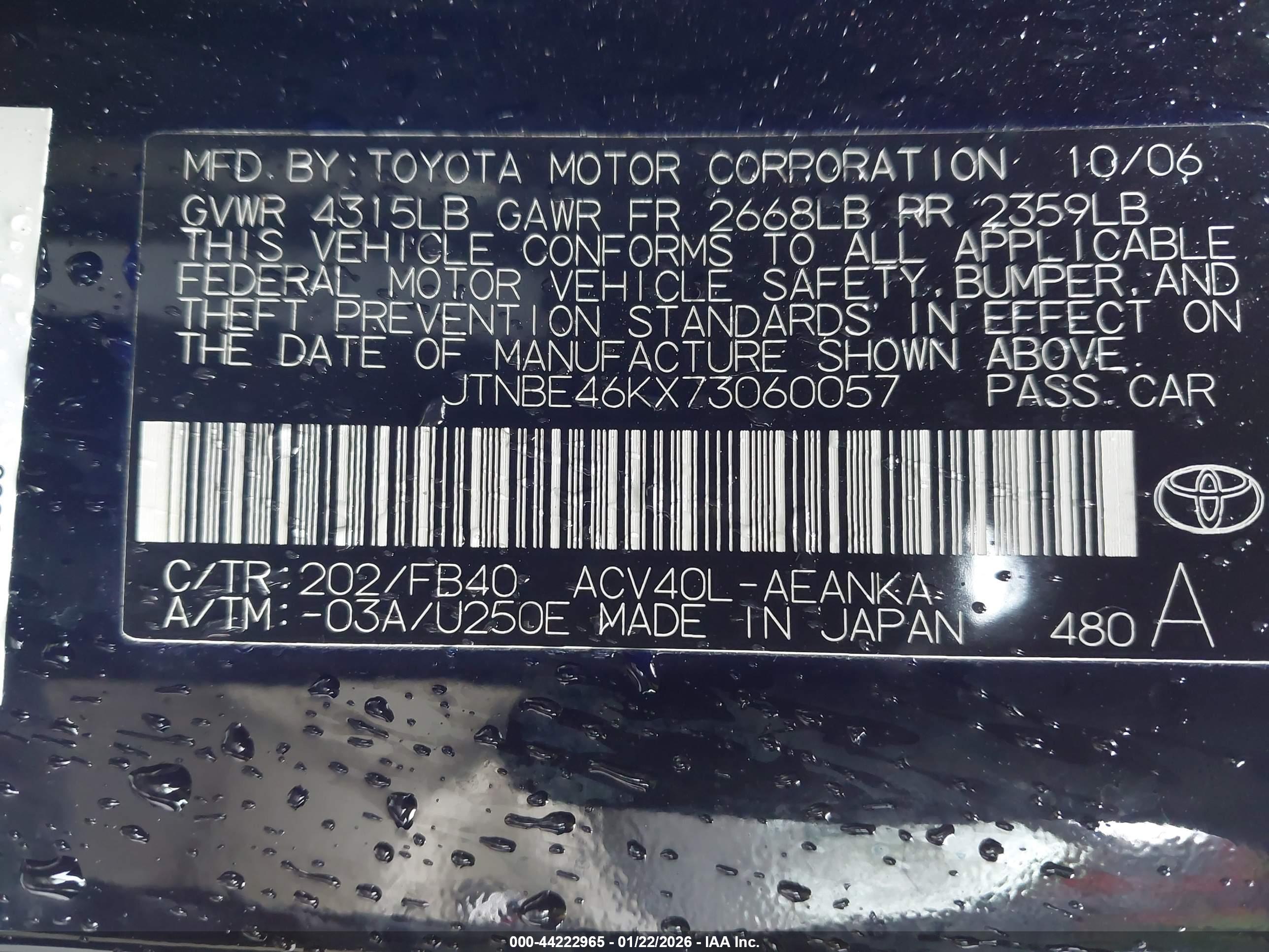 TOYOTA CAMRY image 9