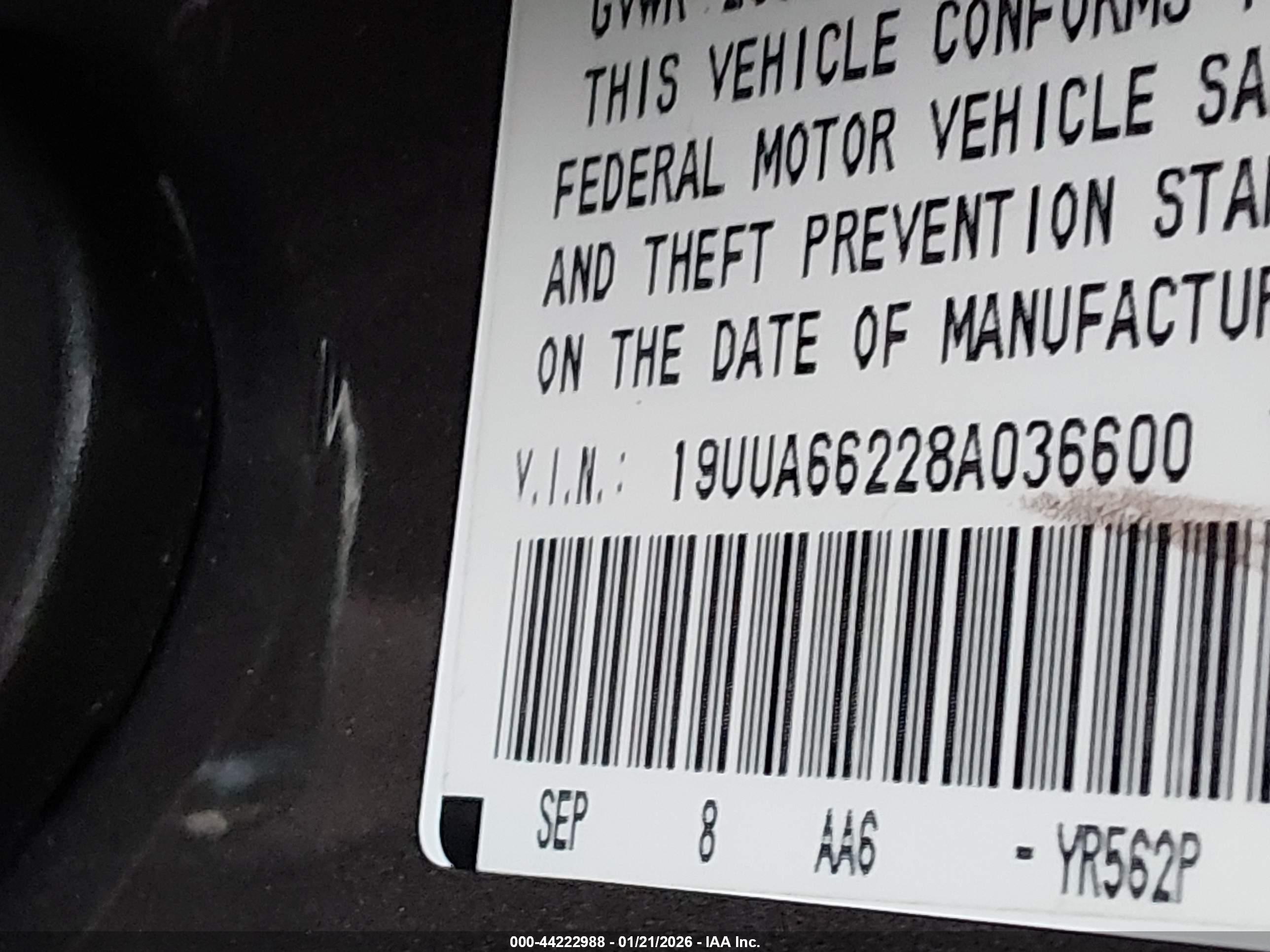 ACURA TL image 9