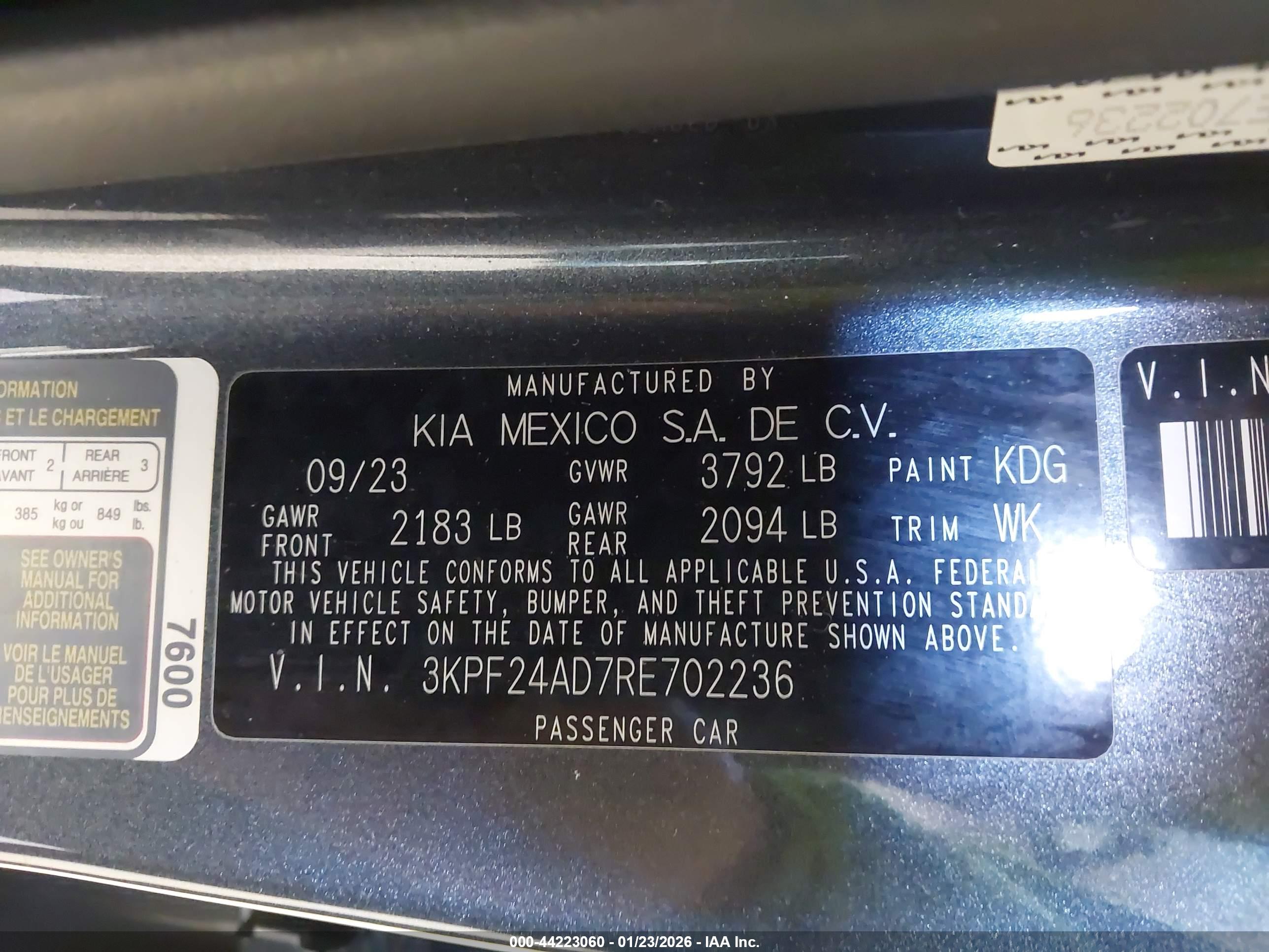 KIA FORTE image 9
