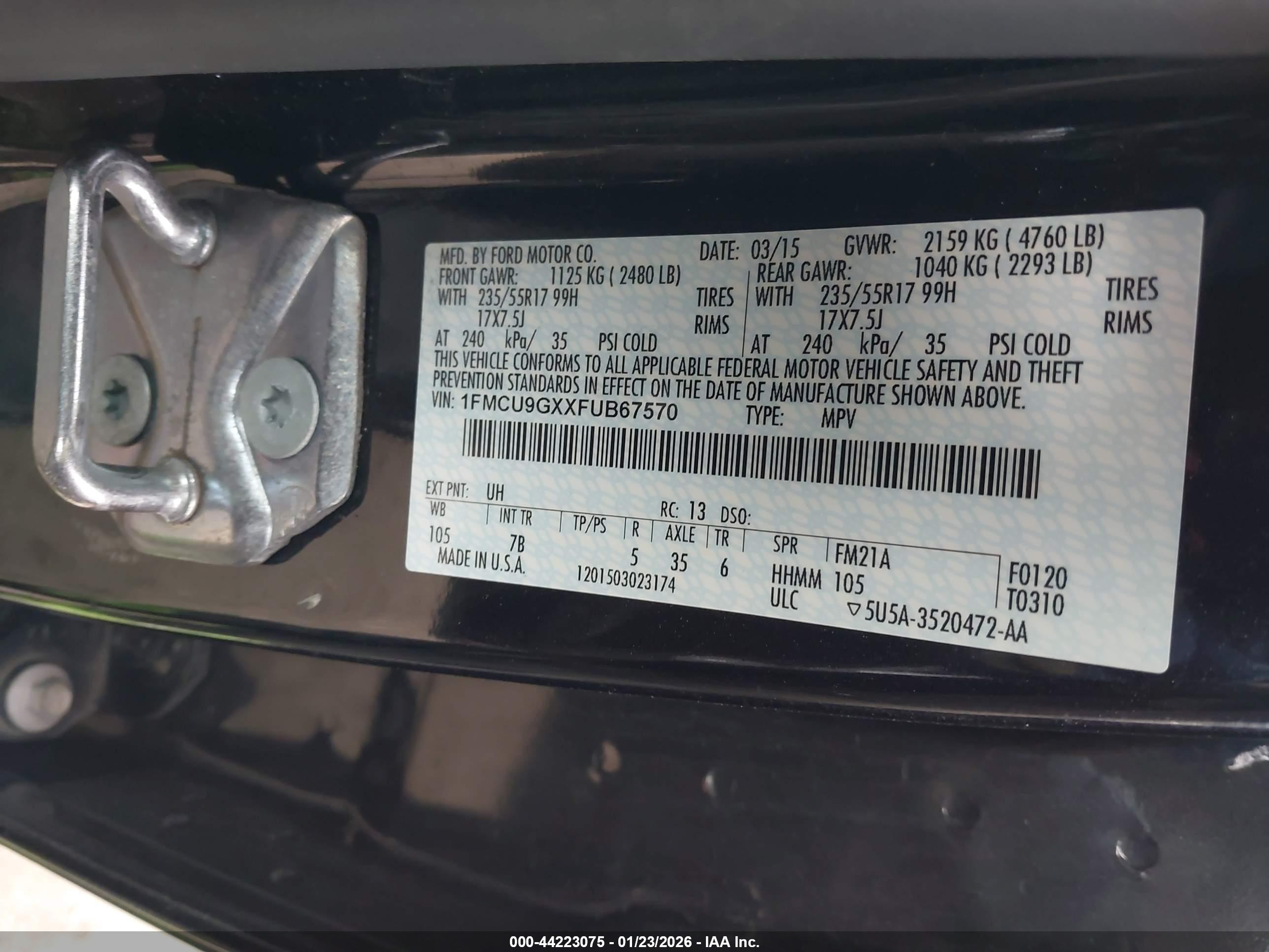 FORD ESCAPE image 9