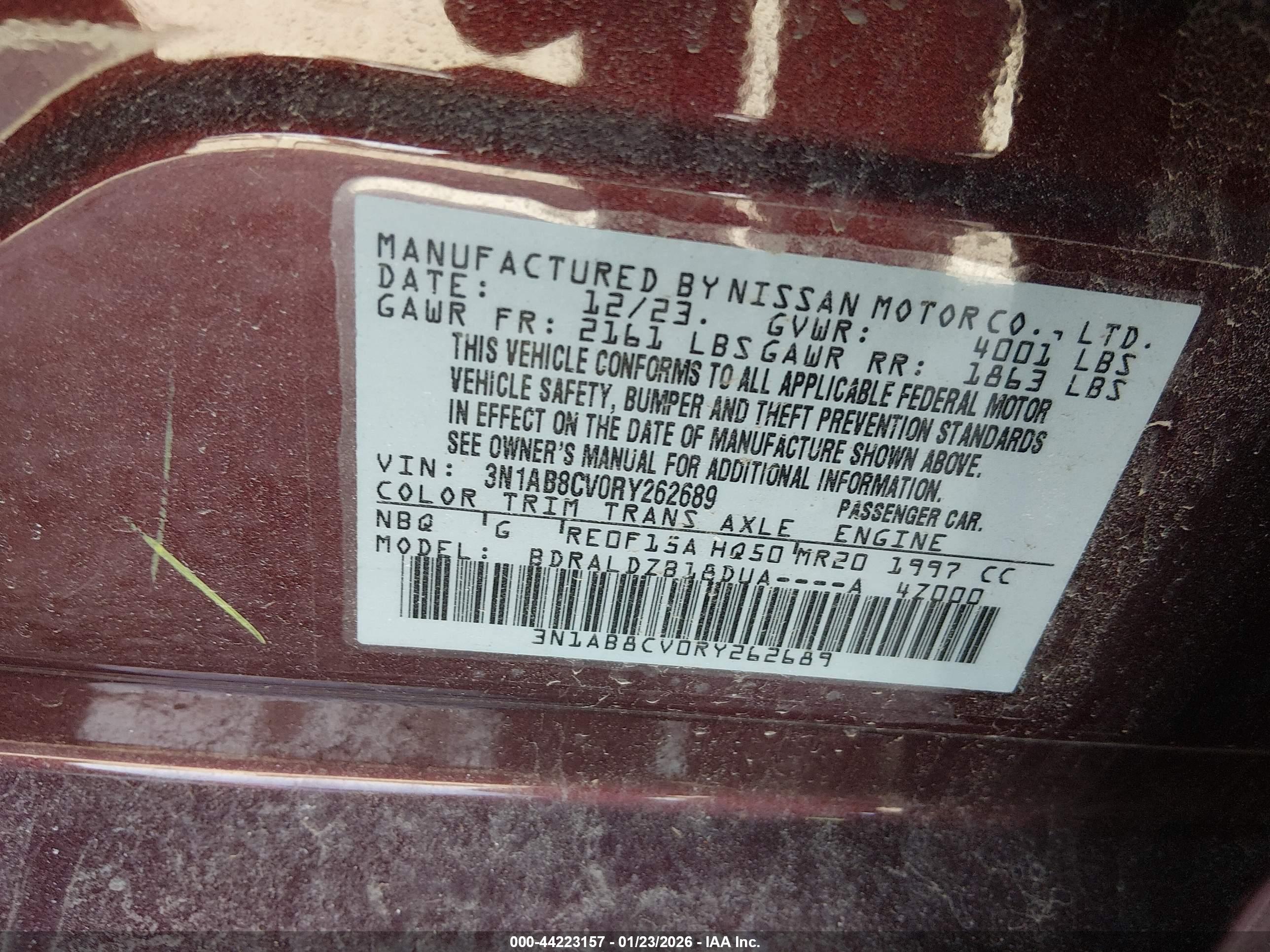 NISSAN SENTRA image 9